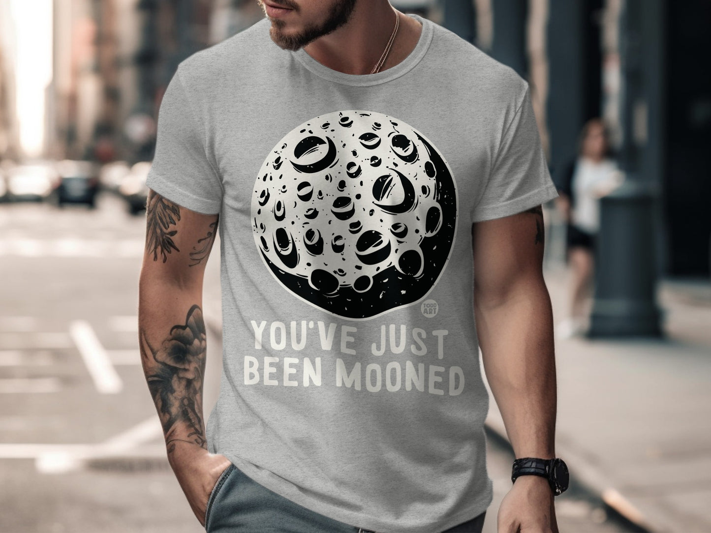 You've Just Been Mooned Graphic T-shirt product