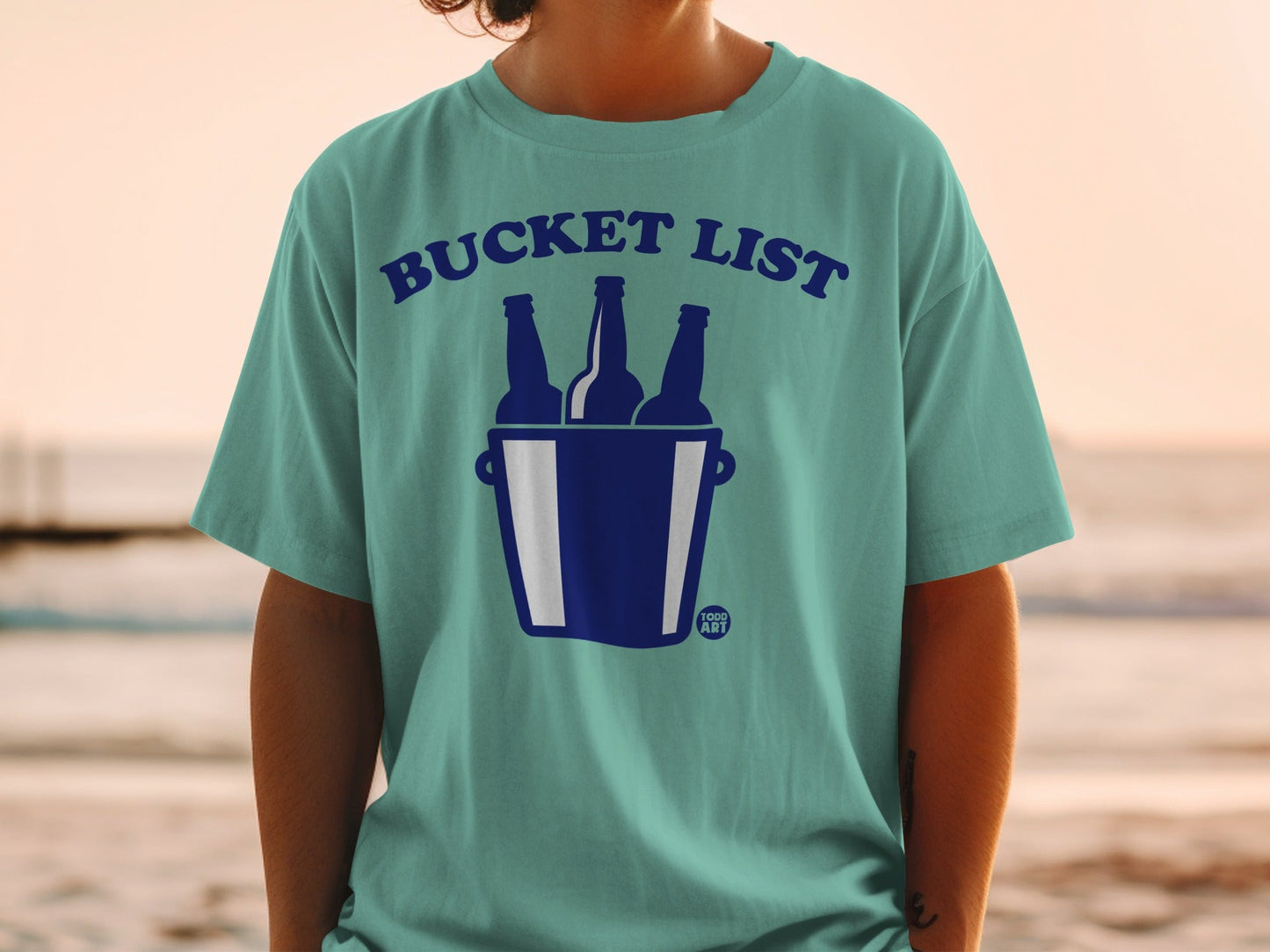 Bucket List Graphic Print Casual Unisex T-Shirt