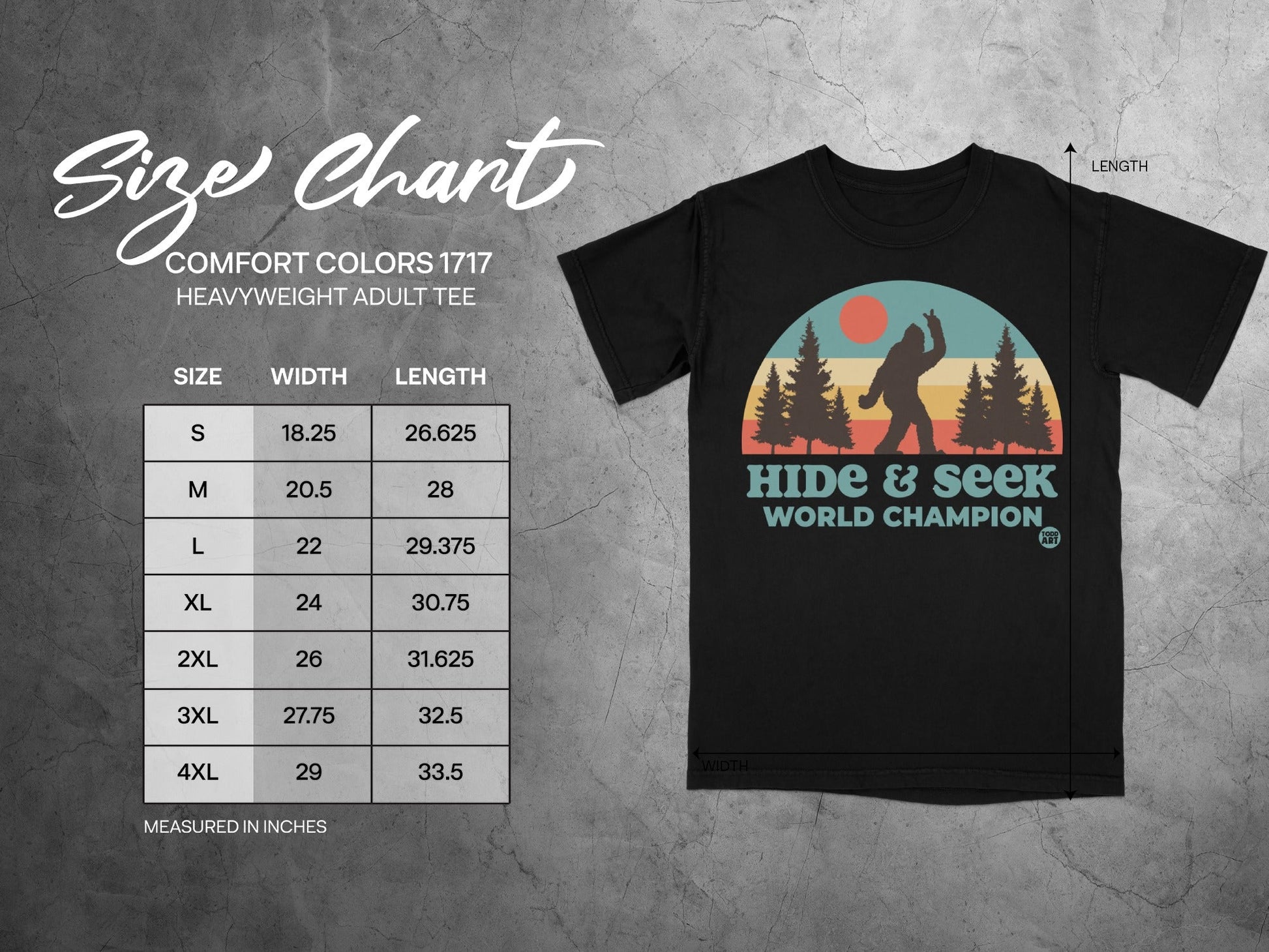 Hide & Seek World Champion Heavyweight Adult Tee