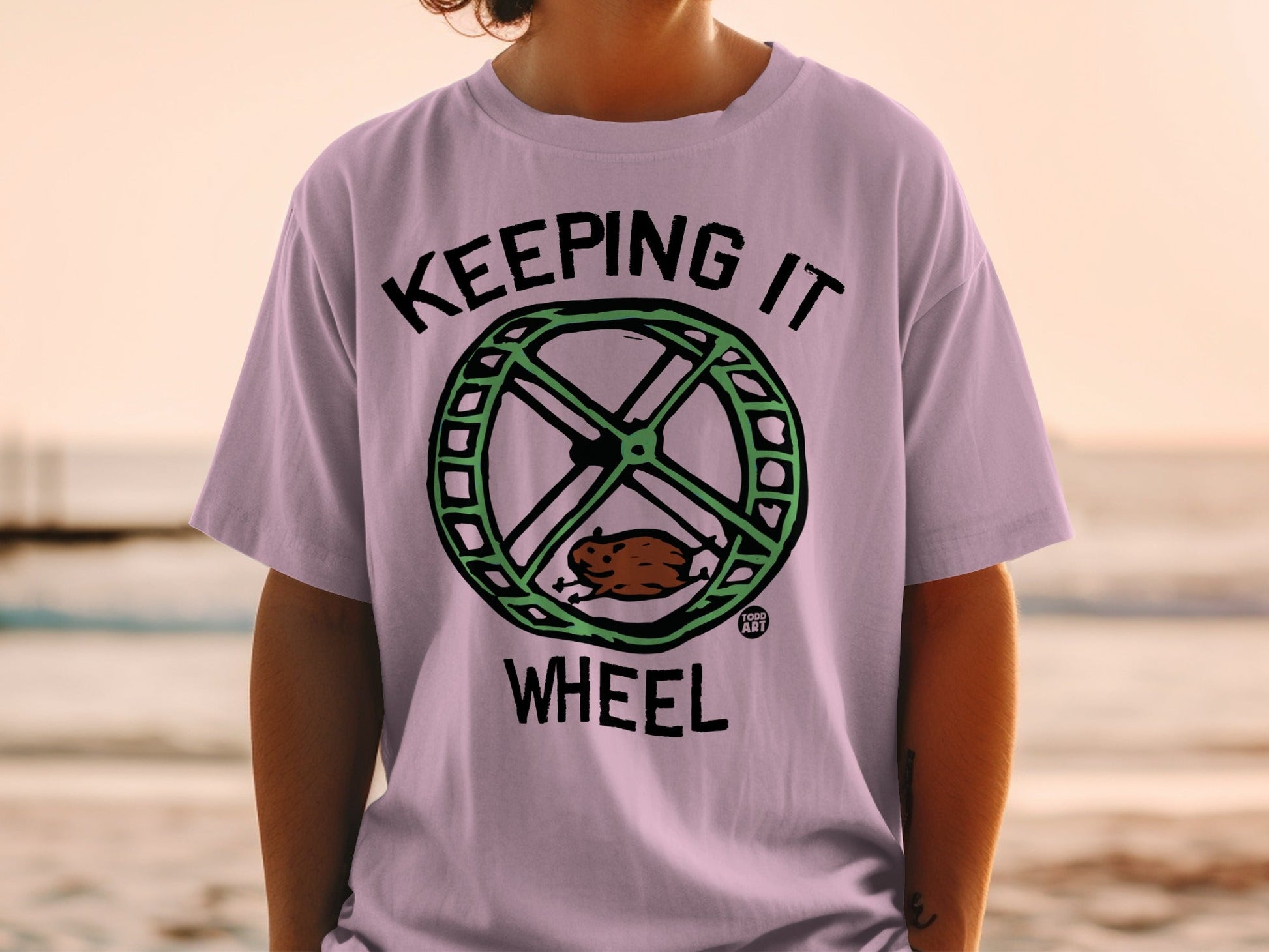 Keeping it Wheel Unique Graphic T-Shirt