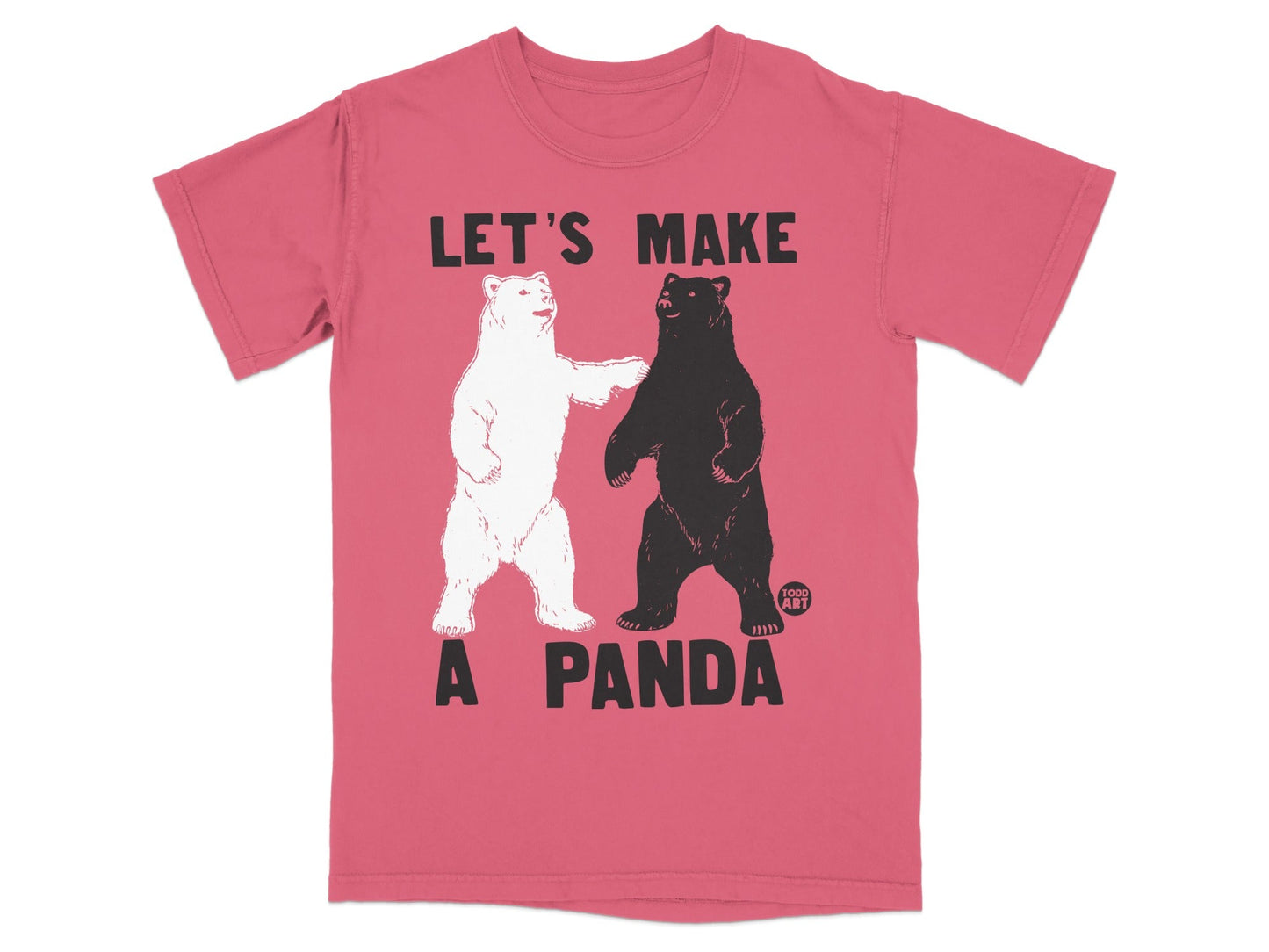 Let's Make a Panda Unique Graphic T-Shirt