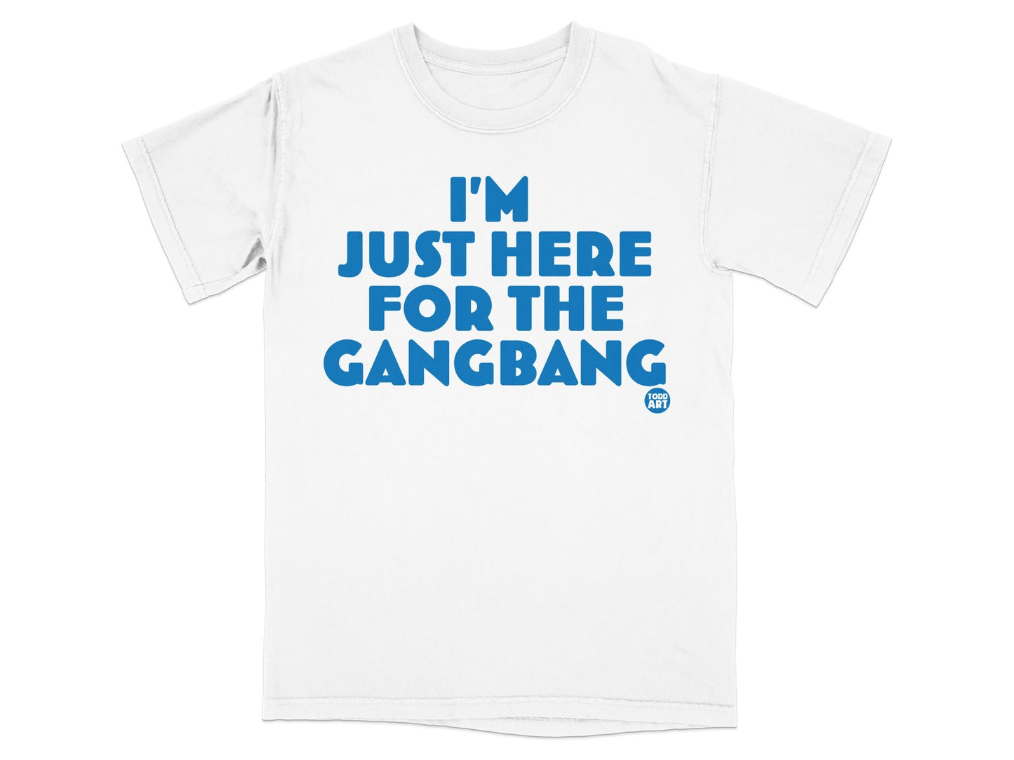 Fun Statement Shirt Featuring Bold Typography Design