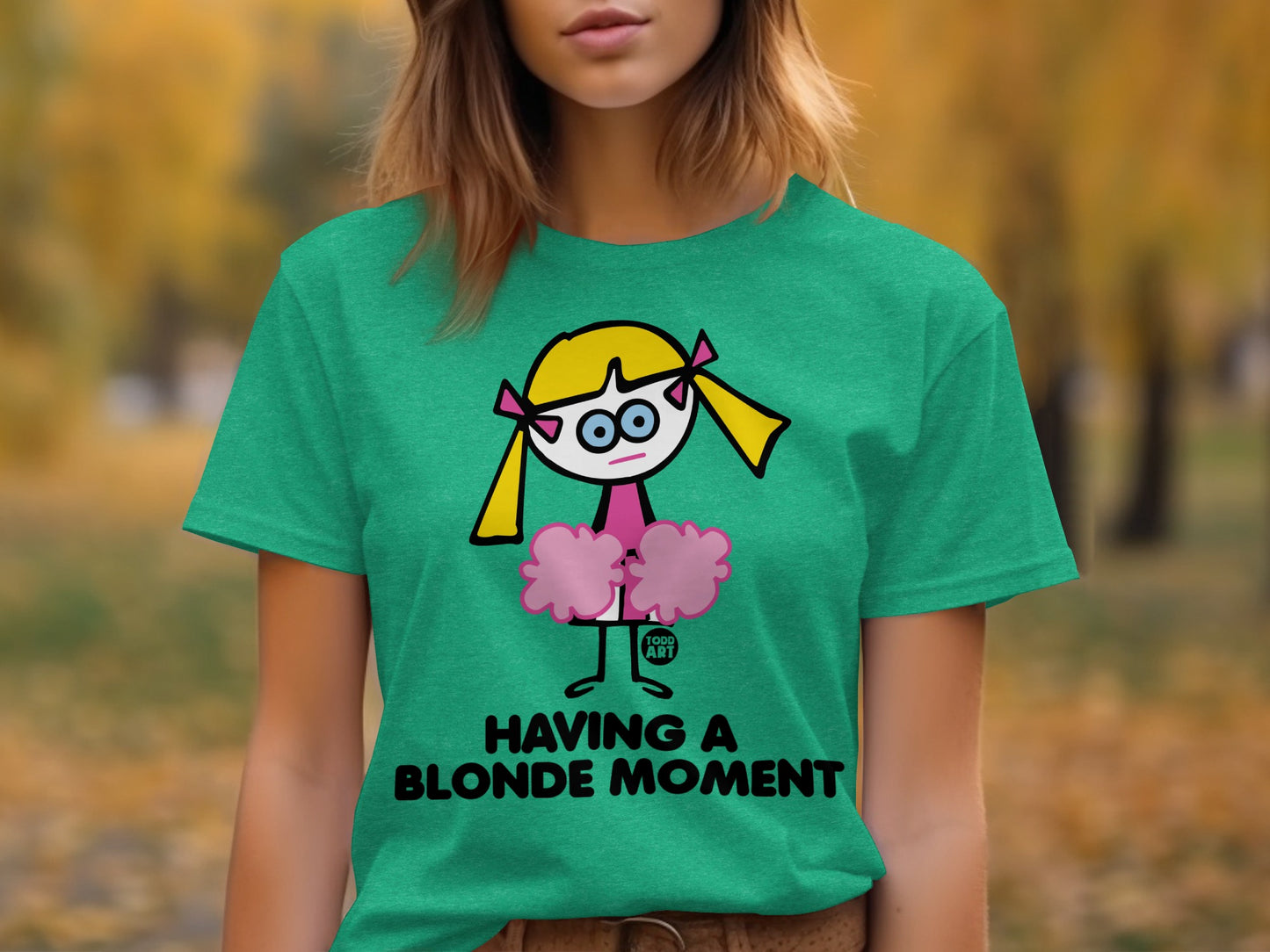 Having A Blonde Moment Graphic T-Shirt