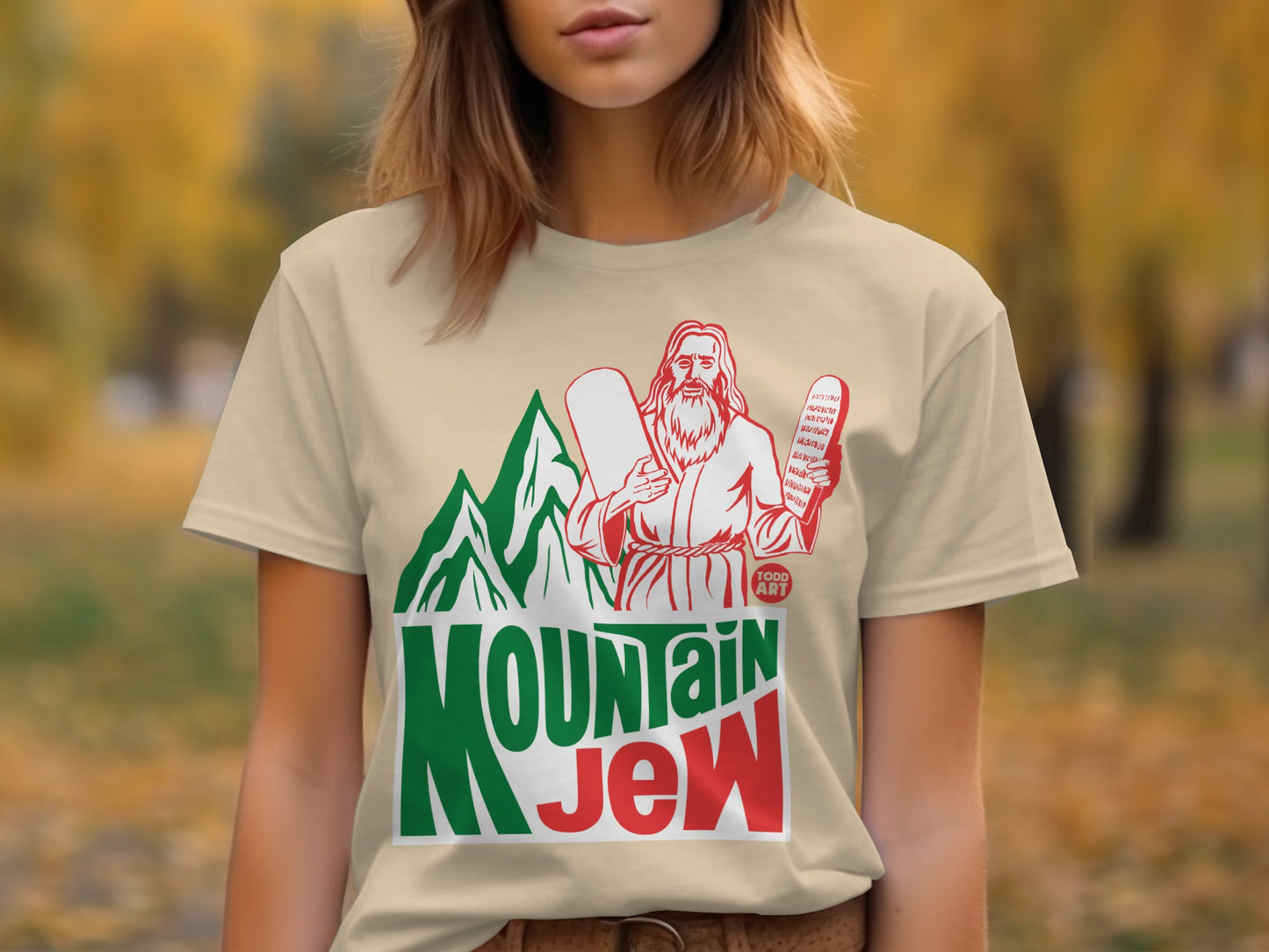 Mountain Jew Graphic Shirt for Outdoor Adventure