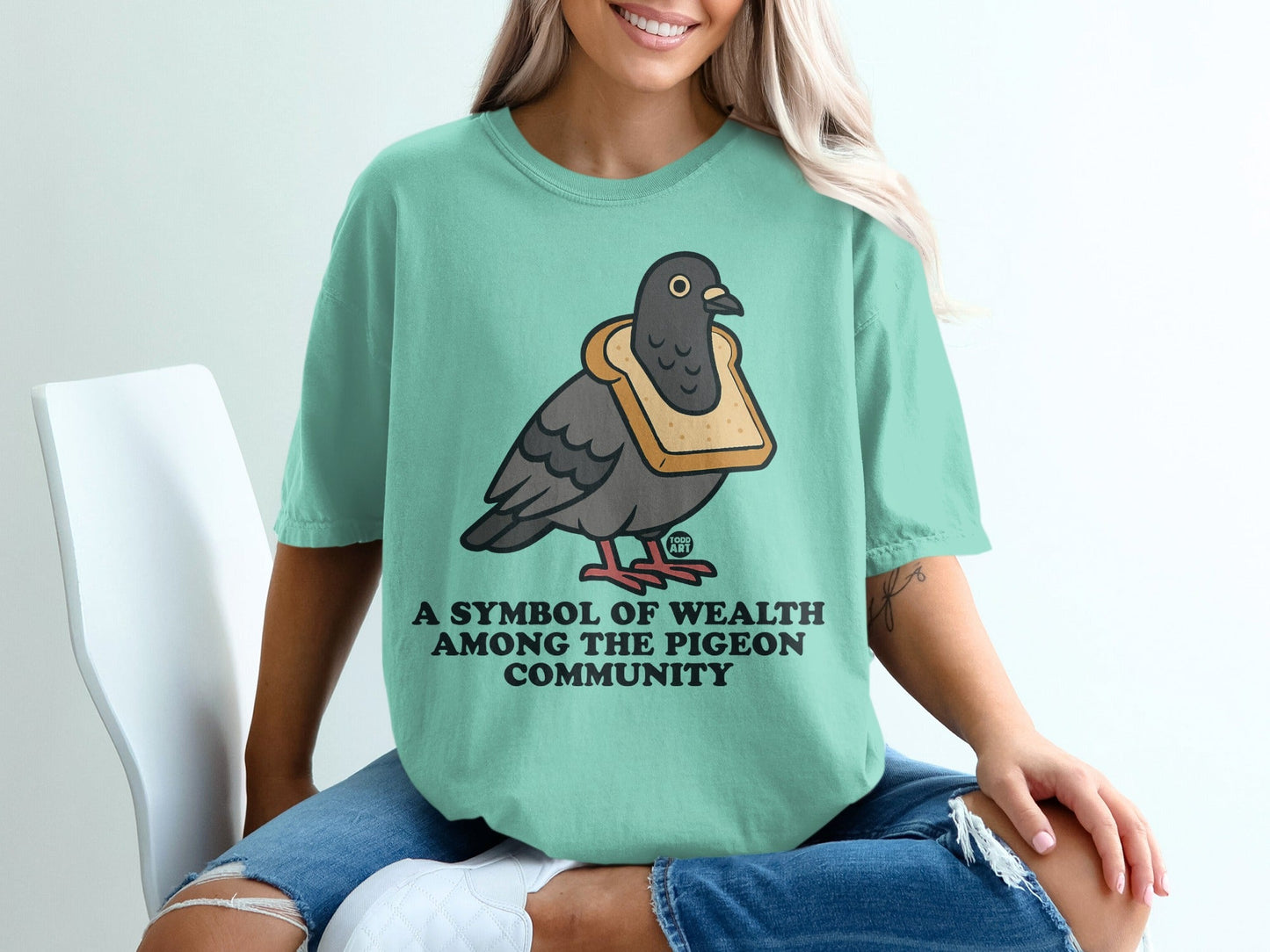 A Symbol of Wealth Among the Pigeon Community Shirt