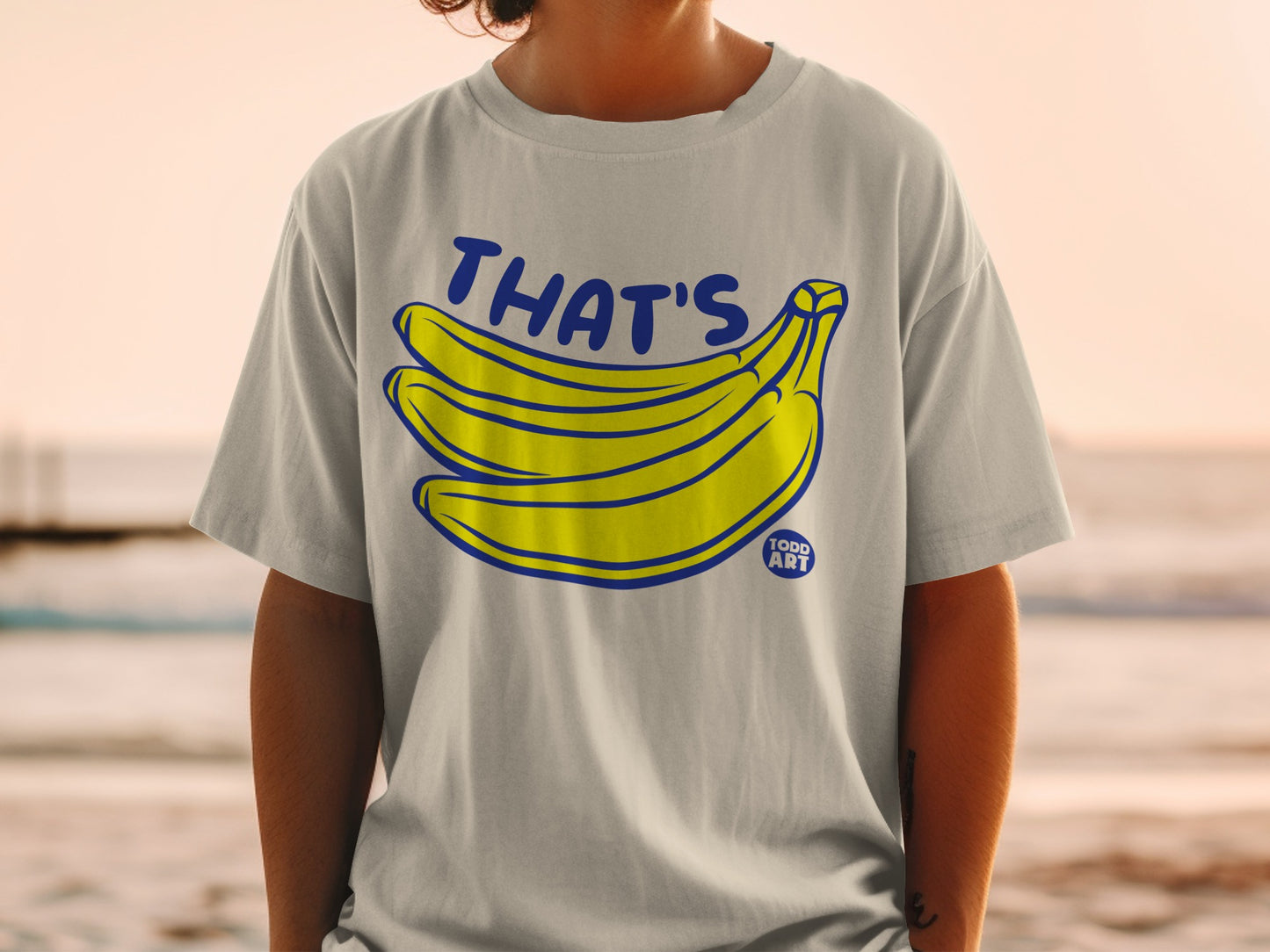 THAT'S BANANAS TODD ART fun graphic design product type