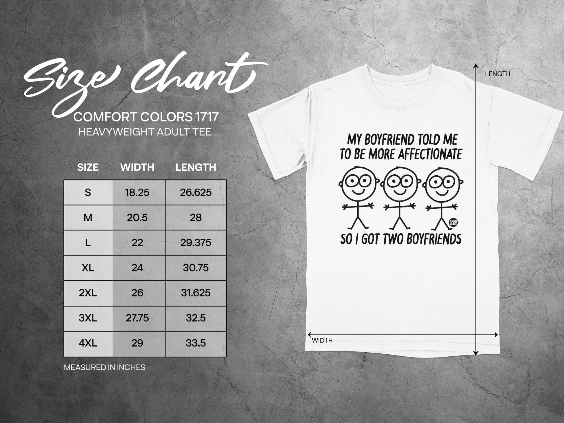 My Boyfriend Told Me To Be More Affectionate Tee