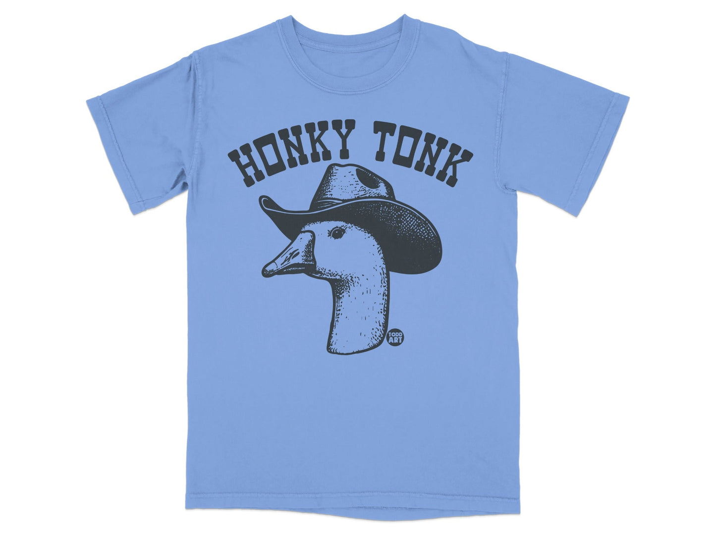 Honky Tonk Duck Graphic Shirt for Casual Wear