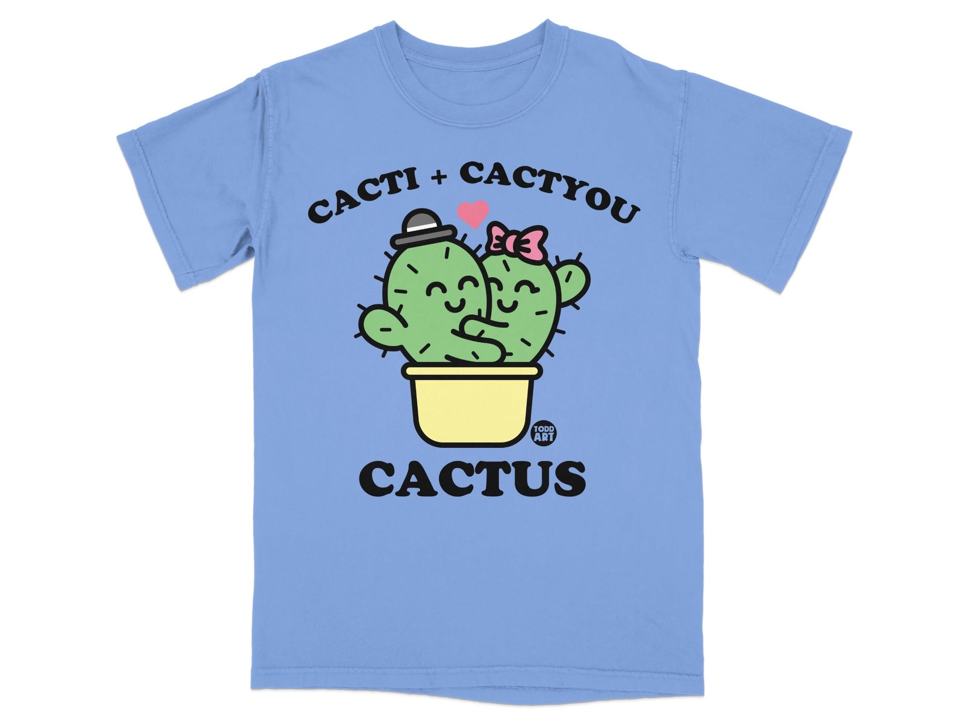 Cacti and Cactyou Adorable Couple Cactus T-Shirt
