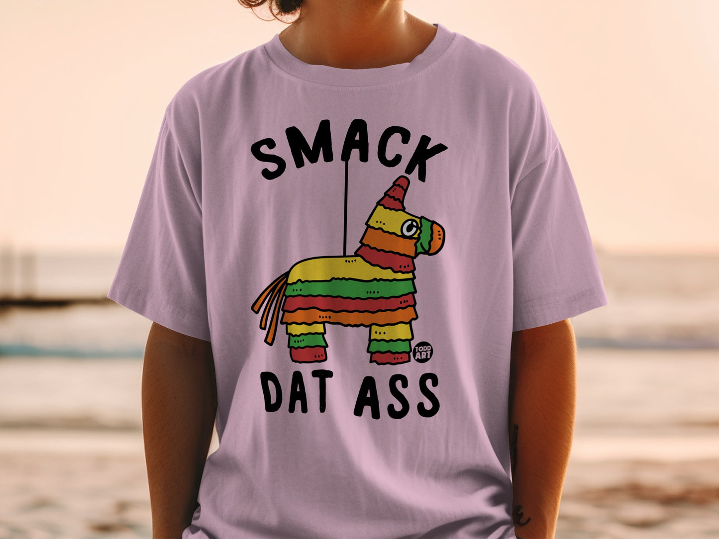 SMACK DAT ASS Pinata Graphic TODD ART Design product type