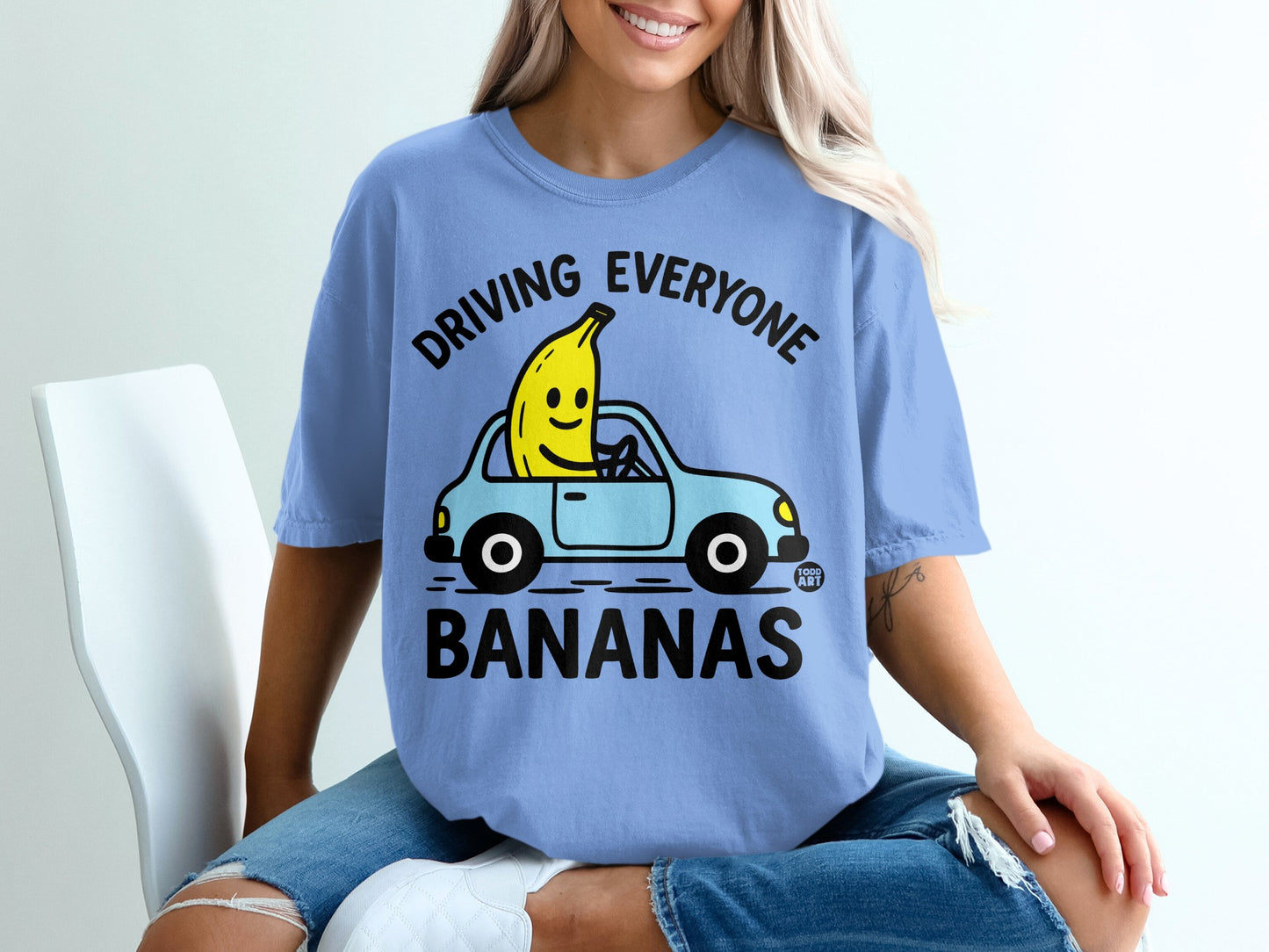Driving Everyone Bananas Banana Car Design product type