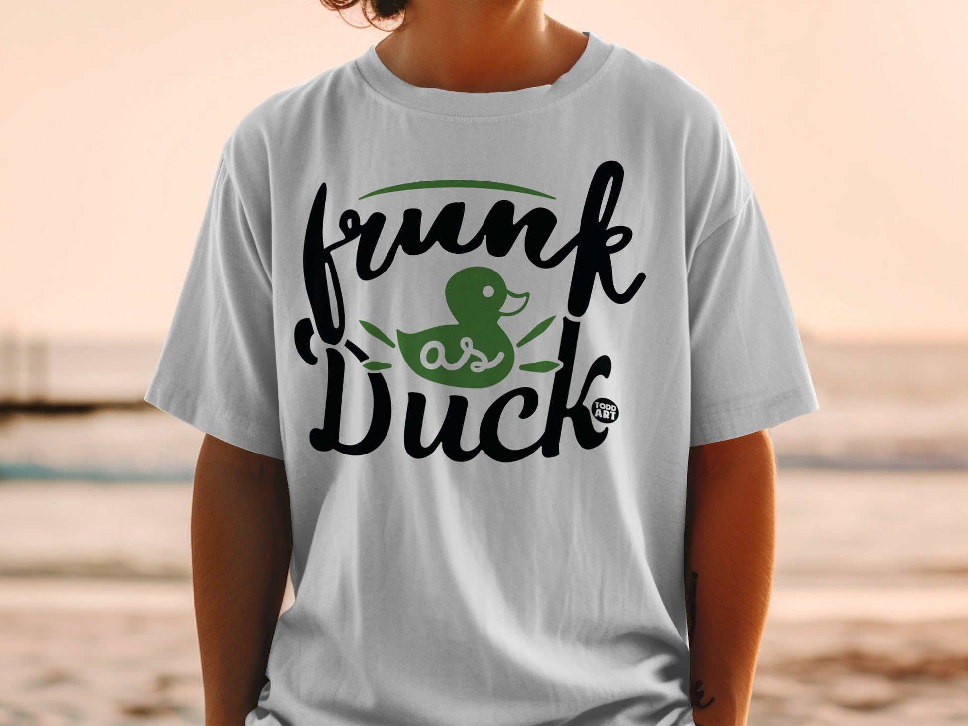 Frunk As Duck Graphic Tee Shirt for Casual Wear
