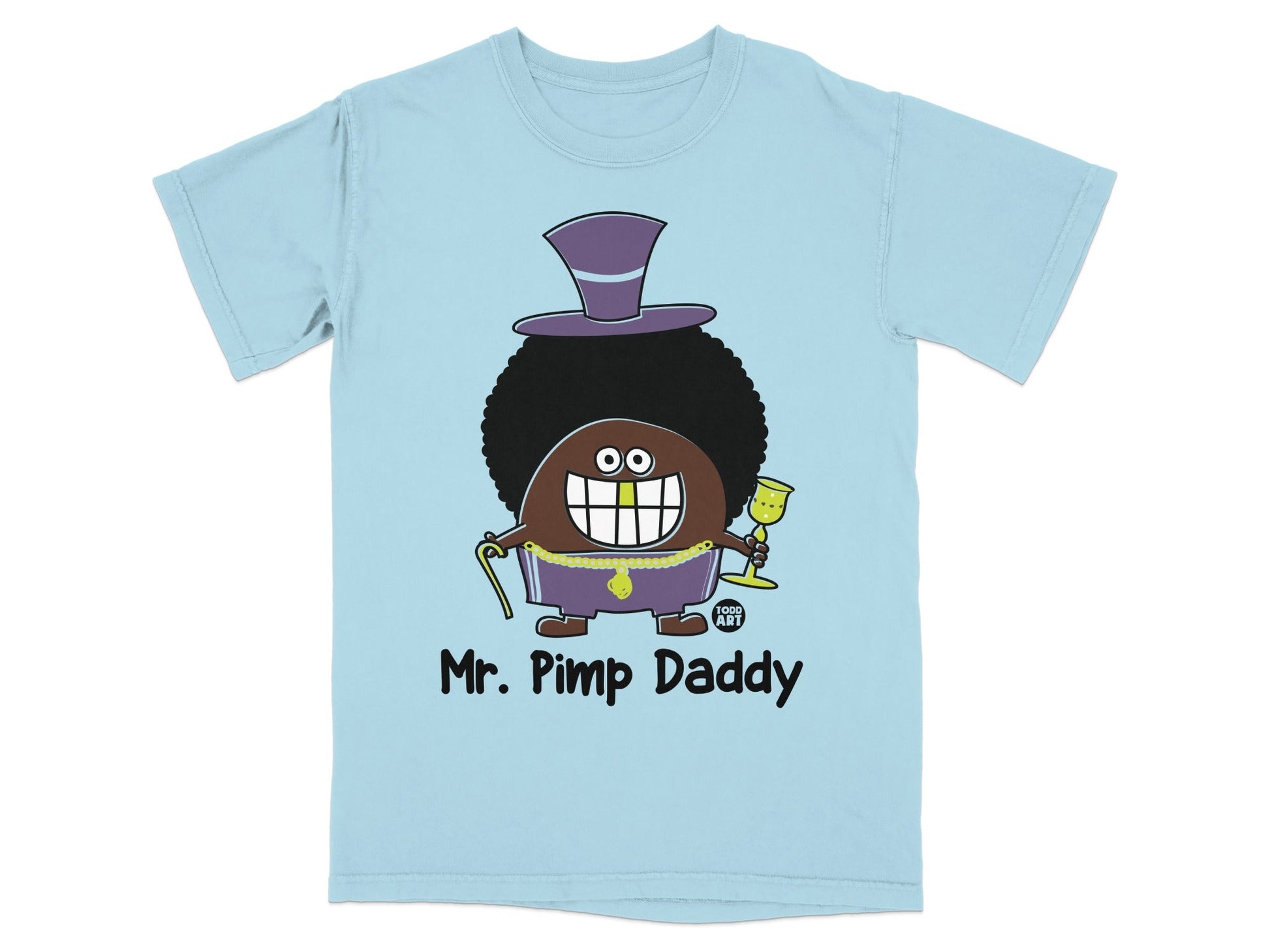 Mr. Pimp Daddy Graphic Design T-Shirt