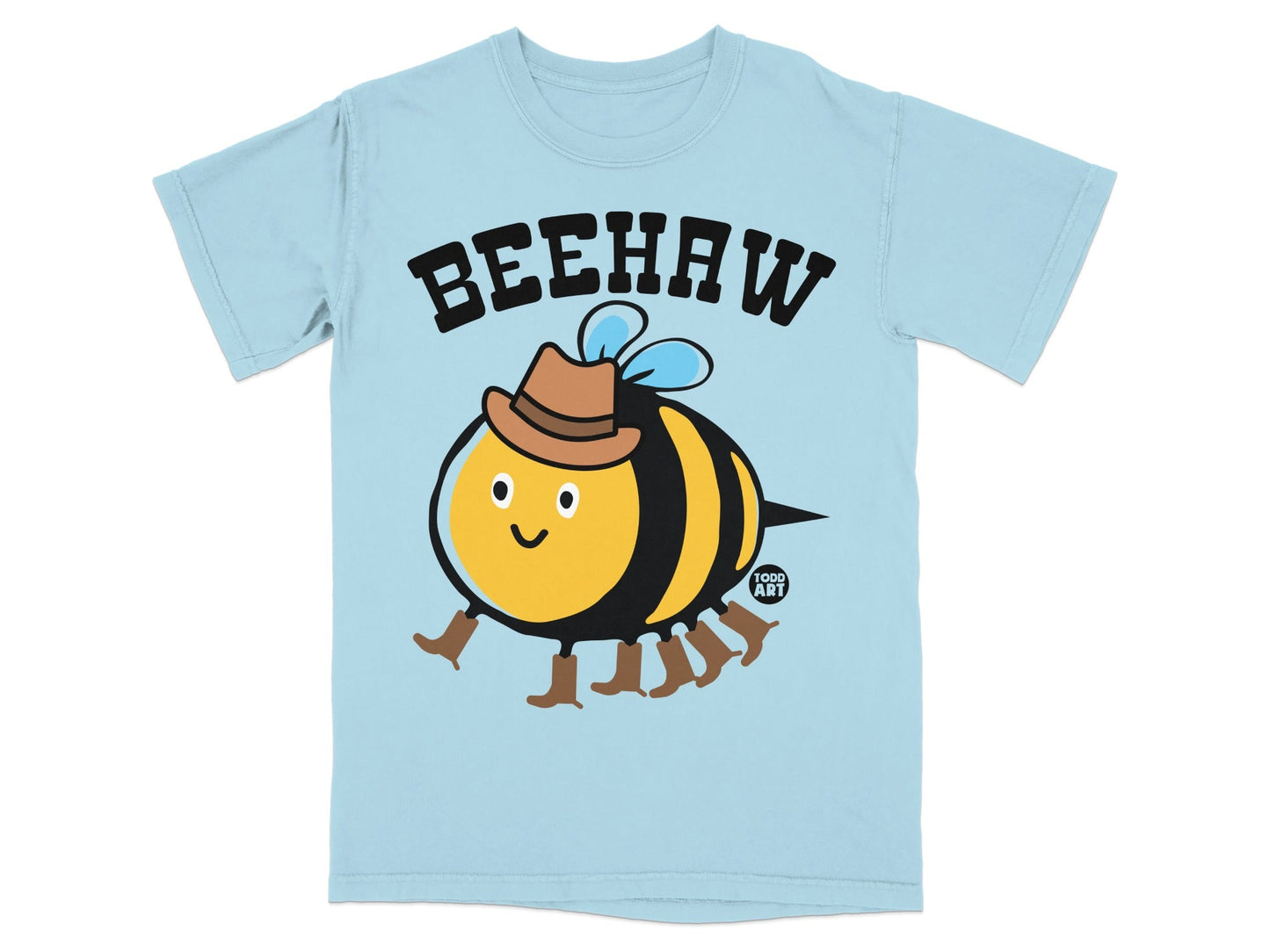 Beehaw Bee Cartoon Character Printed Toddler T-Shirt