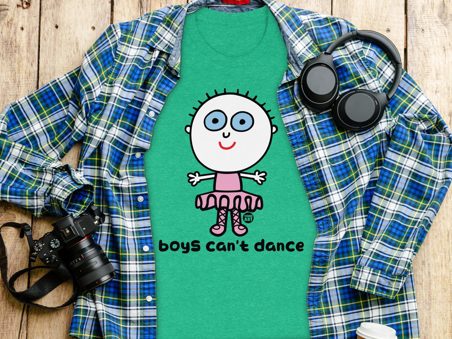 Boys Can't Dance Graphic Shirt for Kids