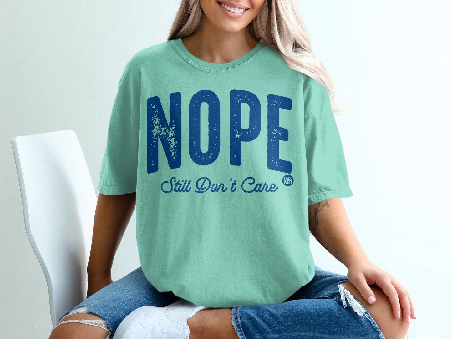 Nope Still Don't Care Graphic T-shirt