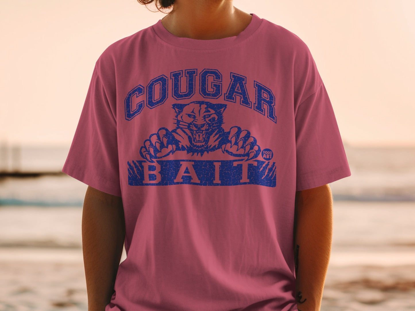 Cougar Bait Graphic Design Tee Shirt
