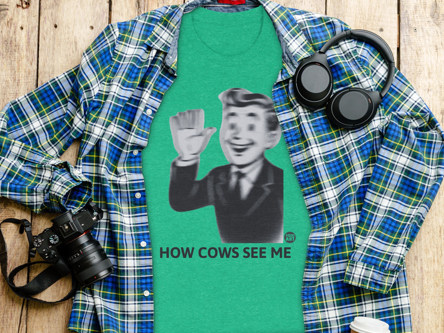 How Cows See Me Graphic T-Shirt Unisex Tee