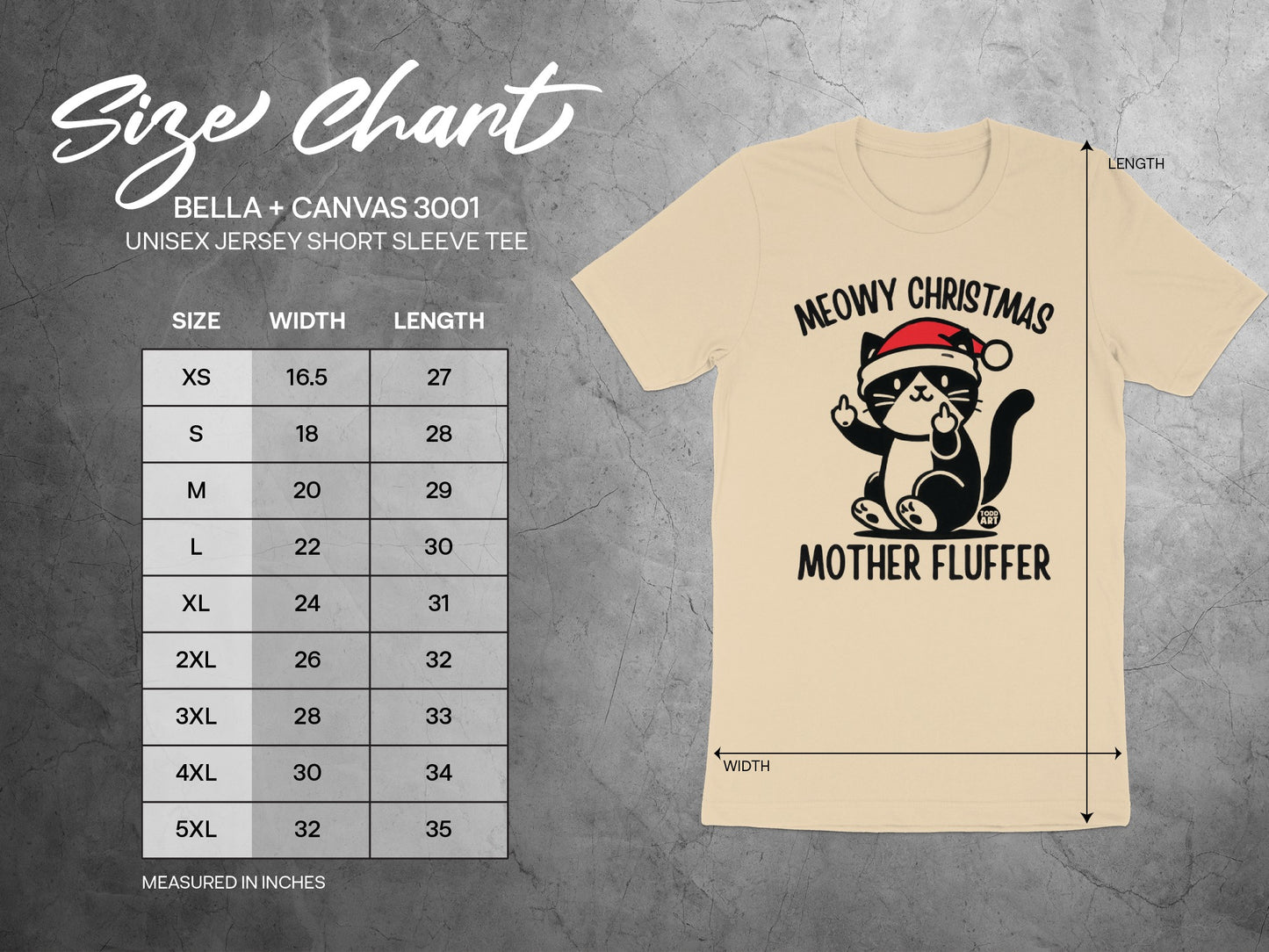 Meowy Christmas Mother Fluffer Tee