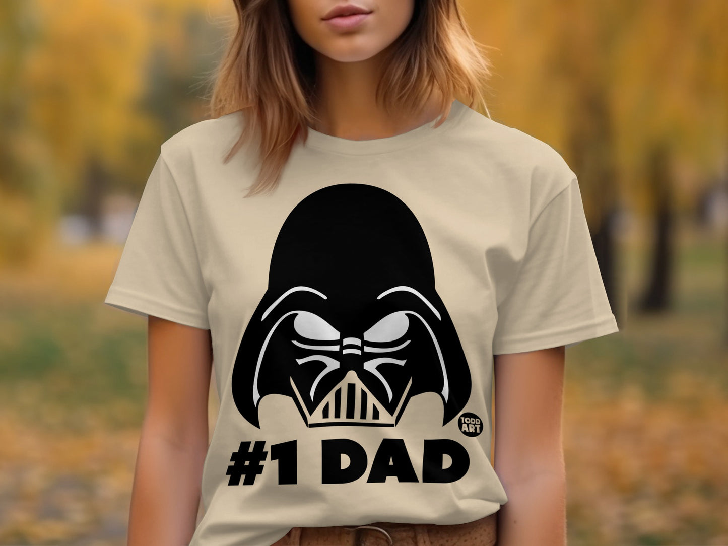 #1 Dad Darth Vader Graphic Unisex Shirt