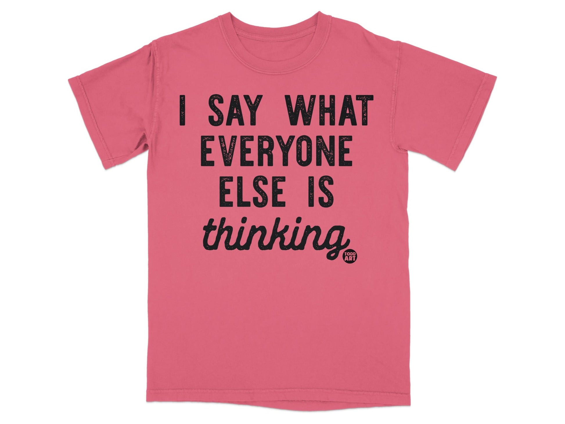 I Say What Everyone Else Is Thinking T-shirt