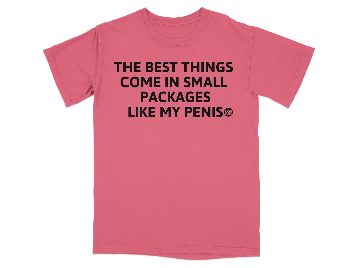 The Best Things Come in Small Packages Like My Penis Shirt