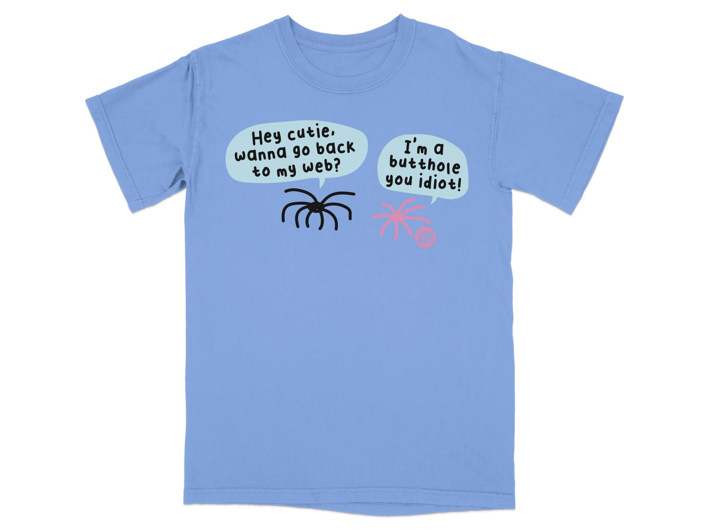 Funny Spider Web Conversation T-shirt