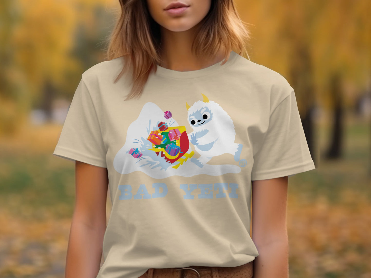Bad Yeti T-Shirt with Fun and Playful Design