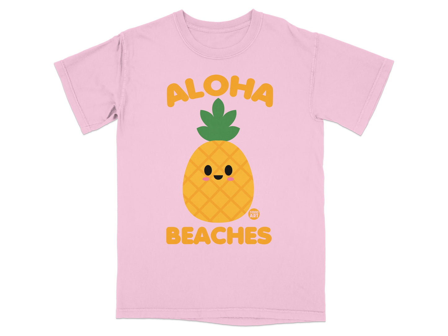 Aloha Beaches Cute Pineapple Pink Summer product type