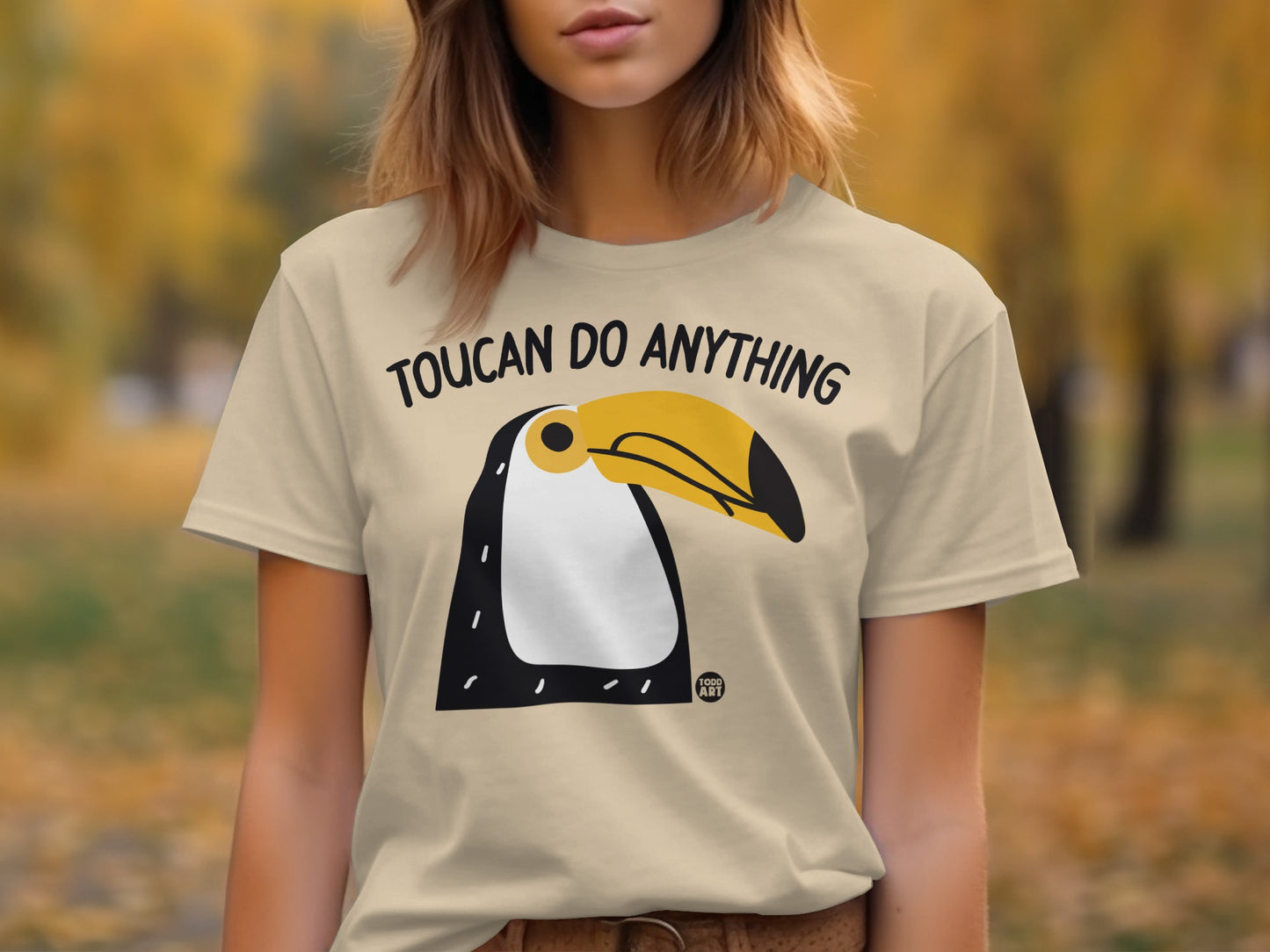 Toucan Do Anything Graphic Tee Shirt Fun Design for All