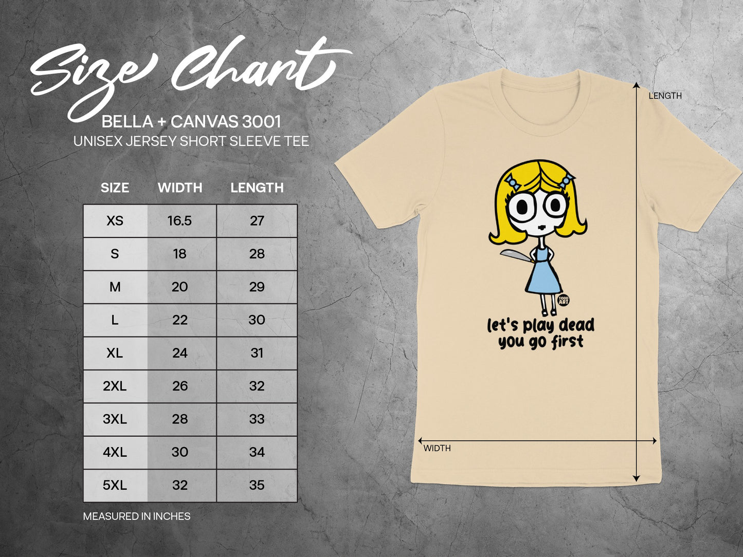 Let's Play Dead You Go First Graphic Tee
