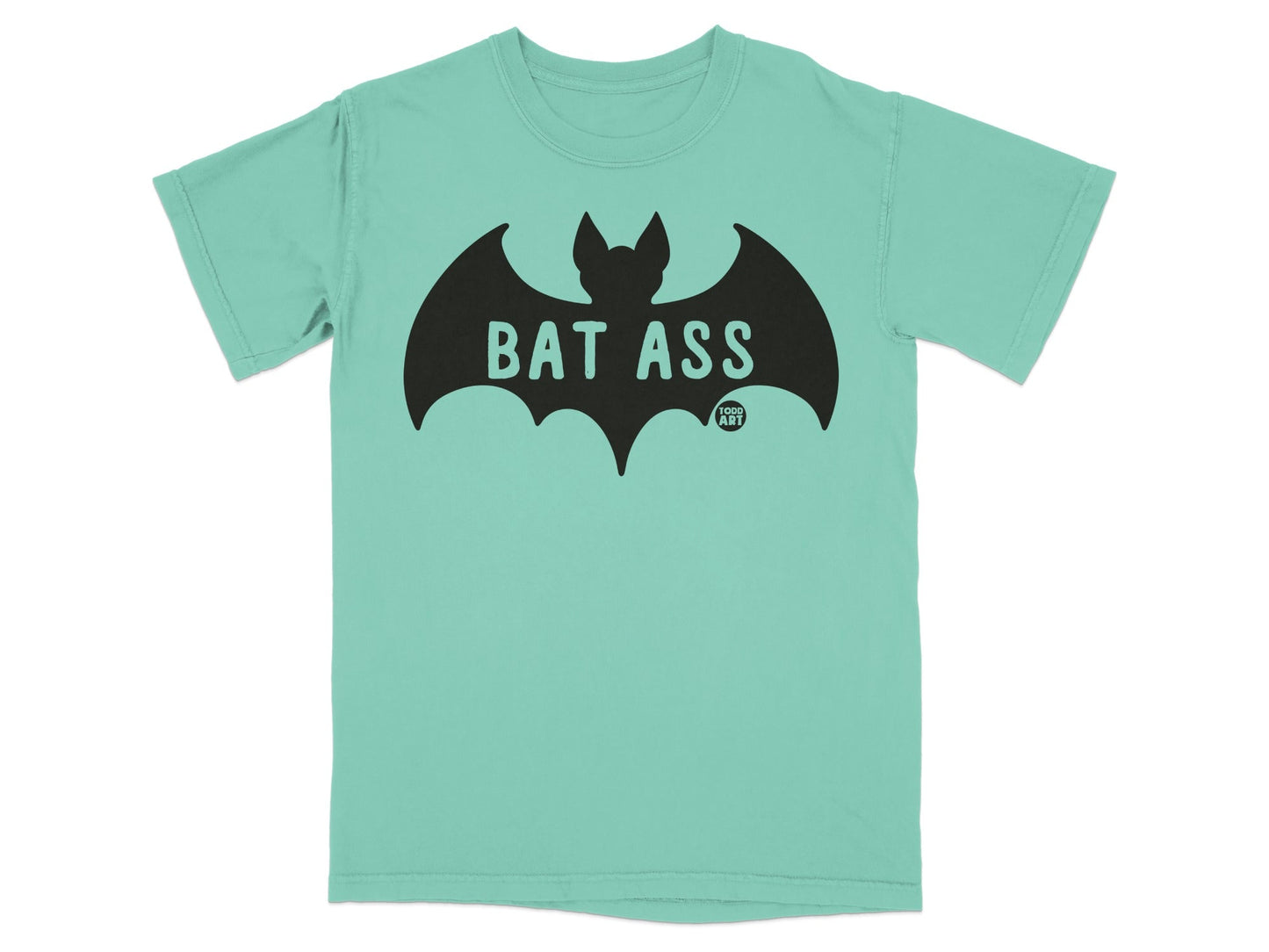 Bat Ass Funny Graphic Tee Casual Wear Shirt