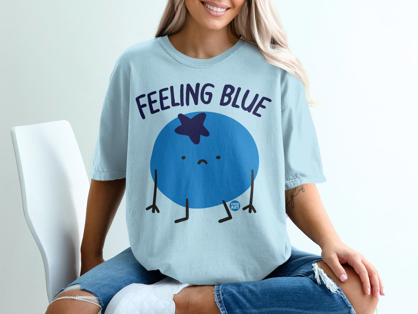 FEELING BLUE Blueberry Character Design product type