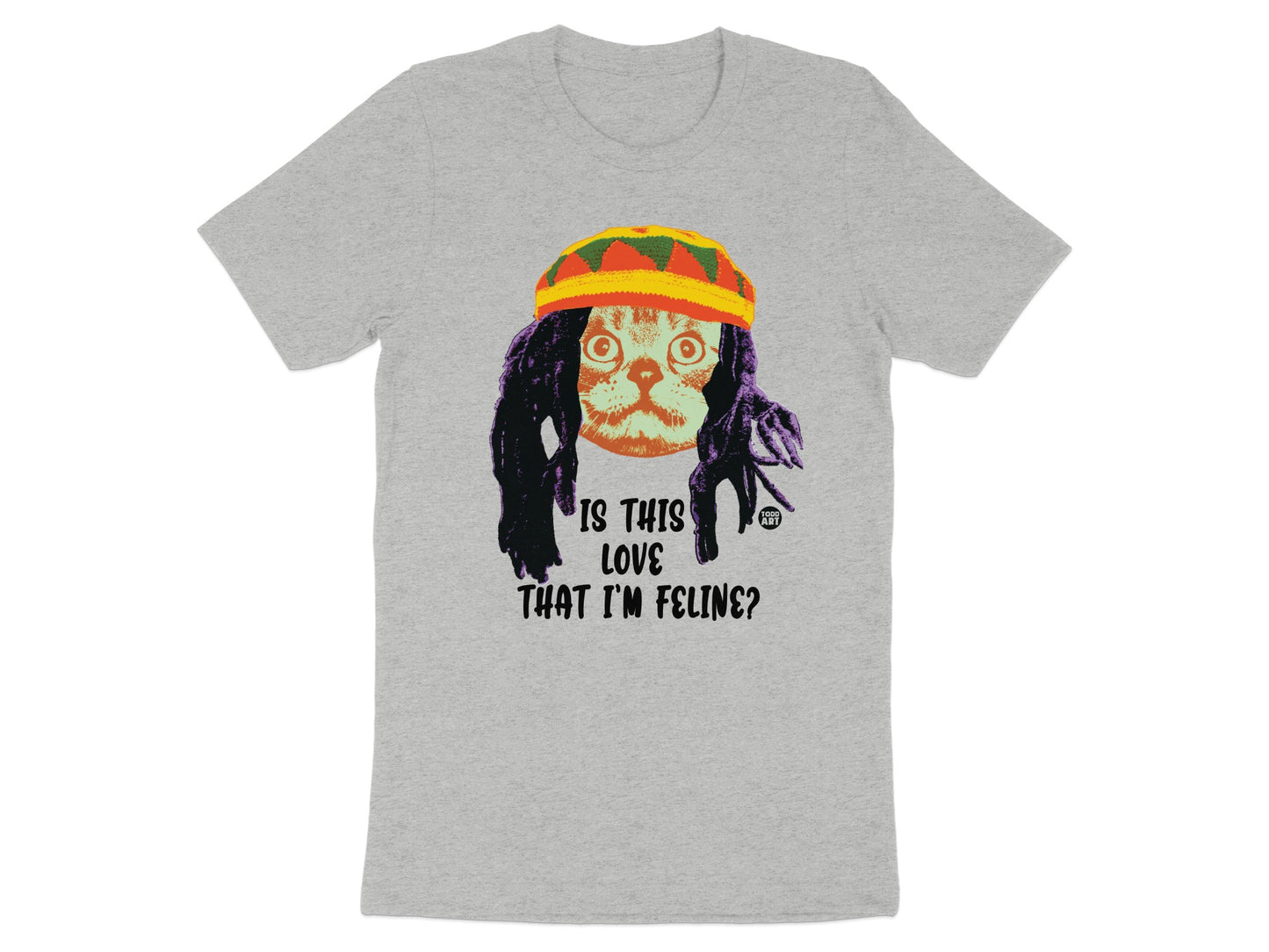 Is This Love That I'm Feline Cat Graphic Shirt