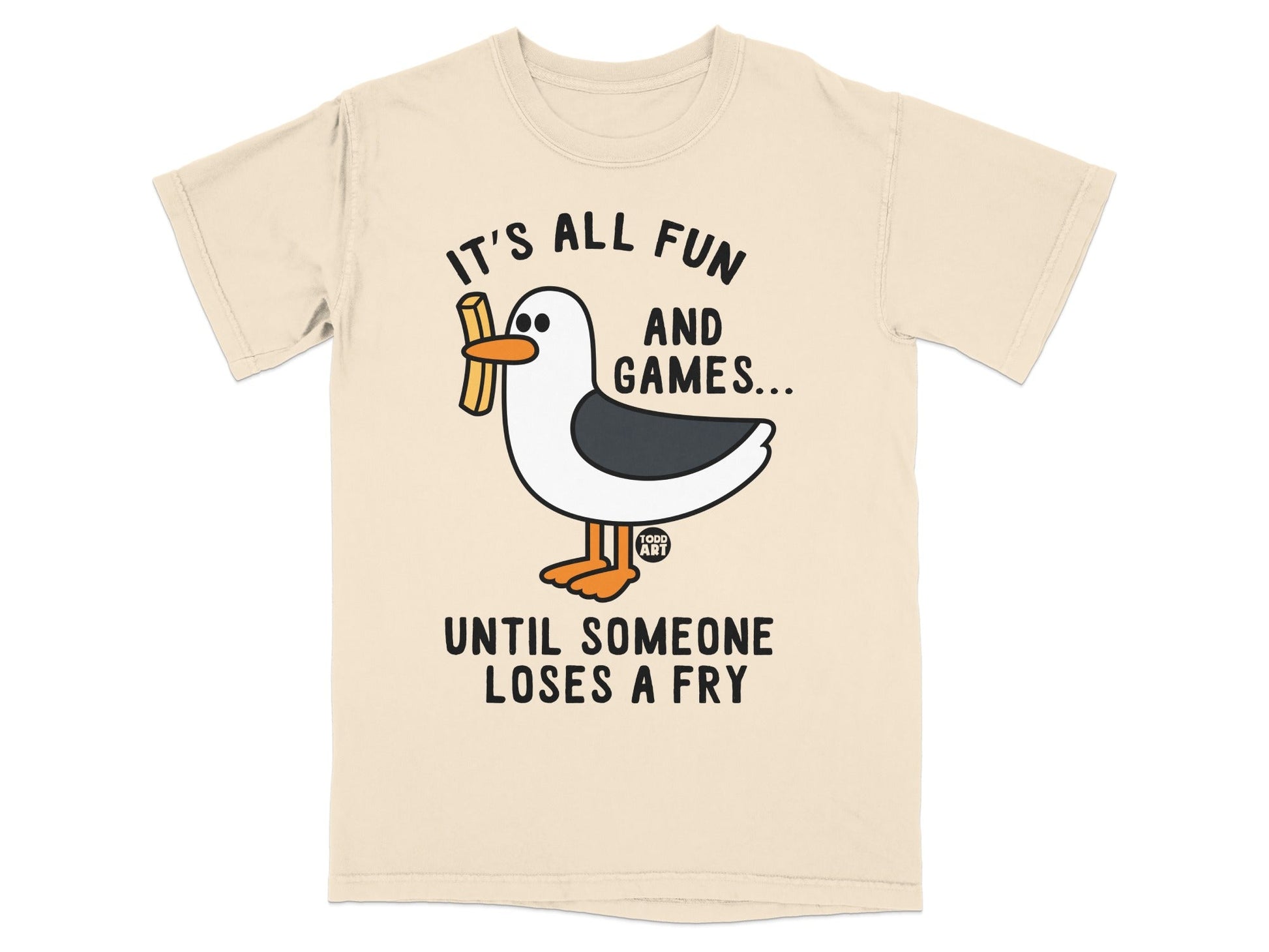 It's All Fun and Games Until Someone Loses a Fry Shirt