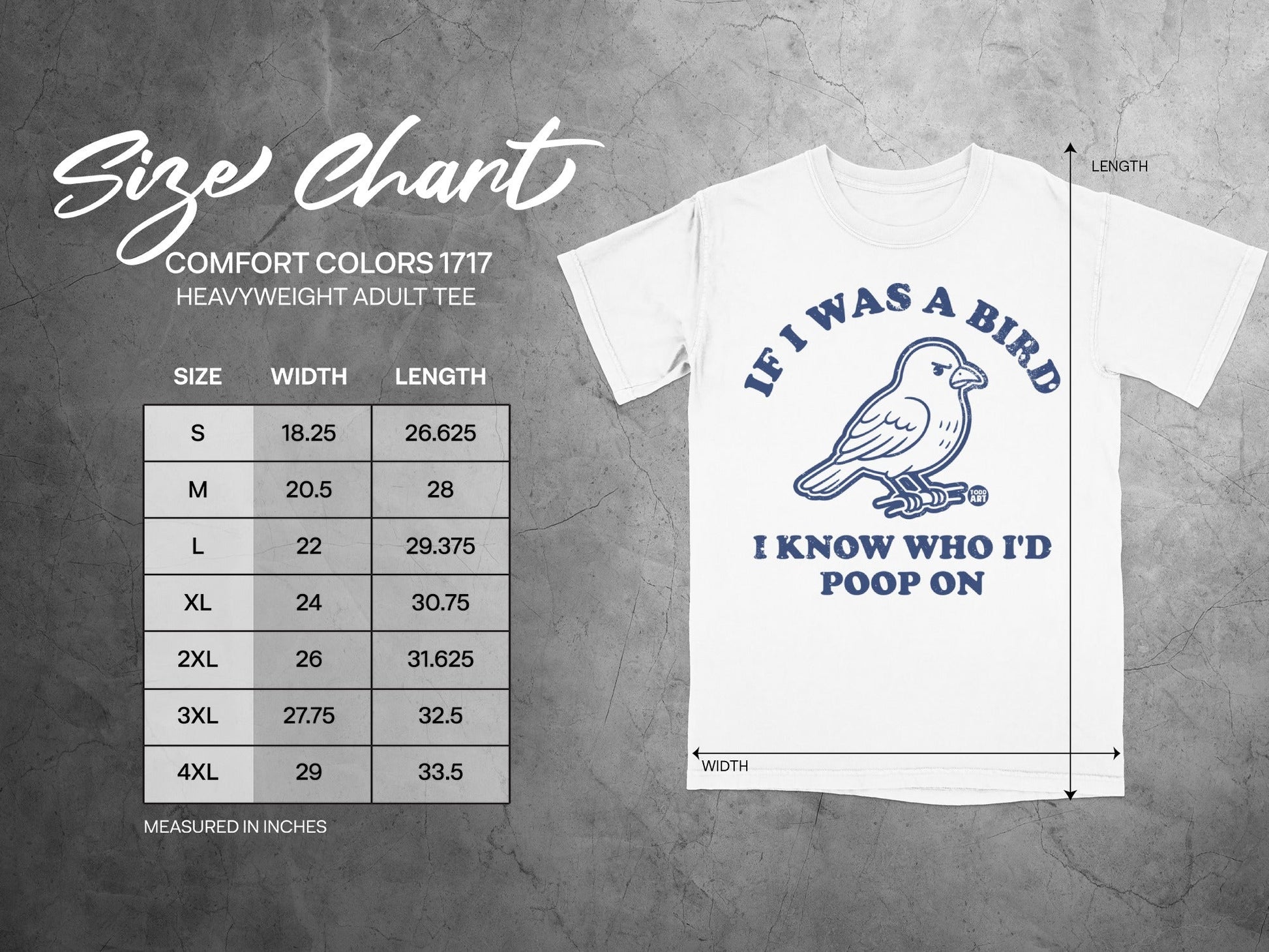 If I Was A Bird I Know Who I'd Poop On Tee Shirt