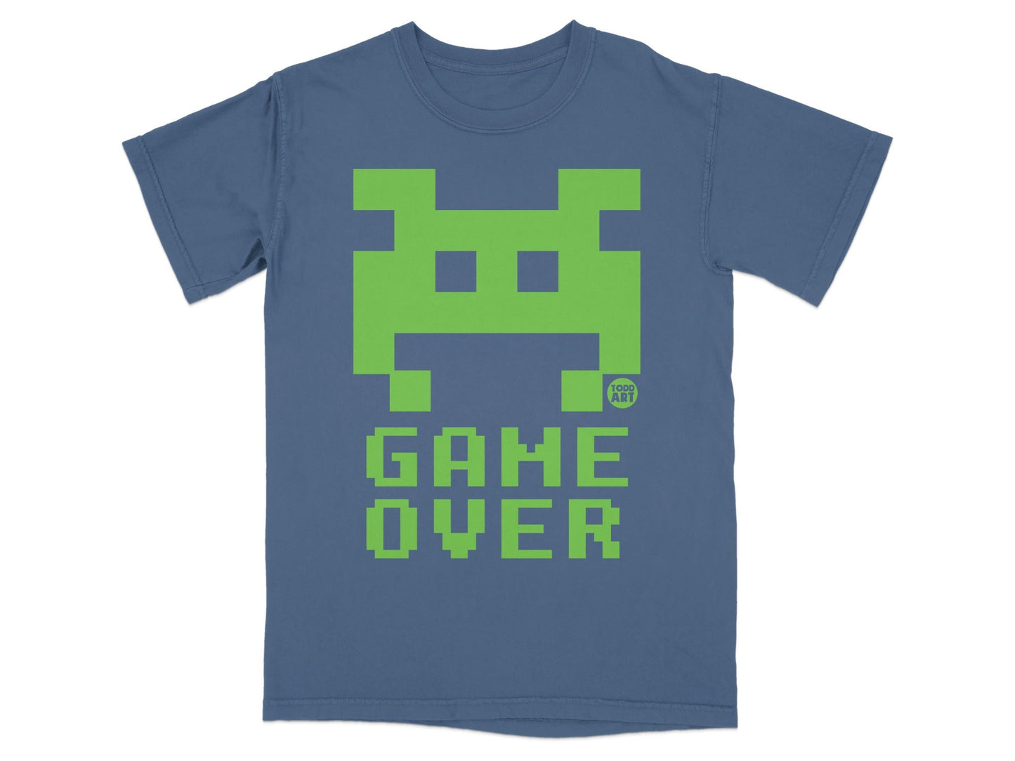 Retro Arcade Game Over Graphic T-Shirt for Gamers
