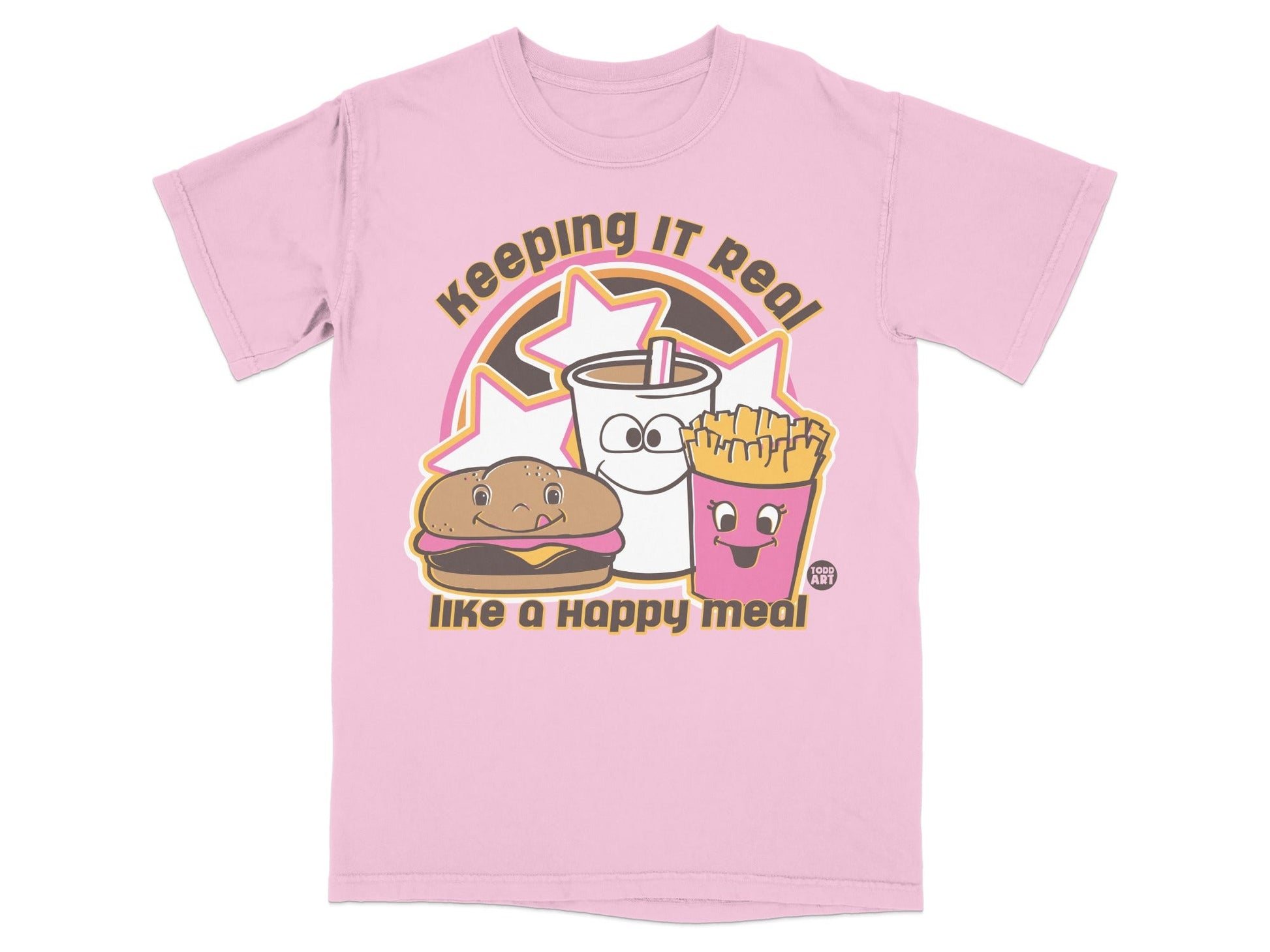 Keeping It Real Like a Happy Meal T-shirt