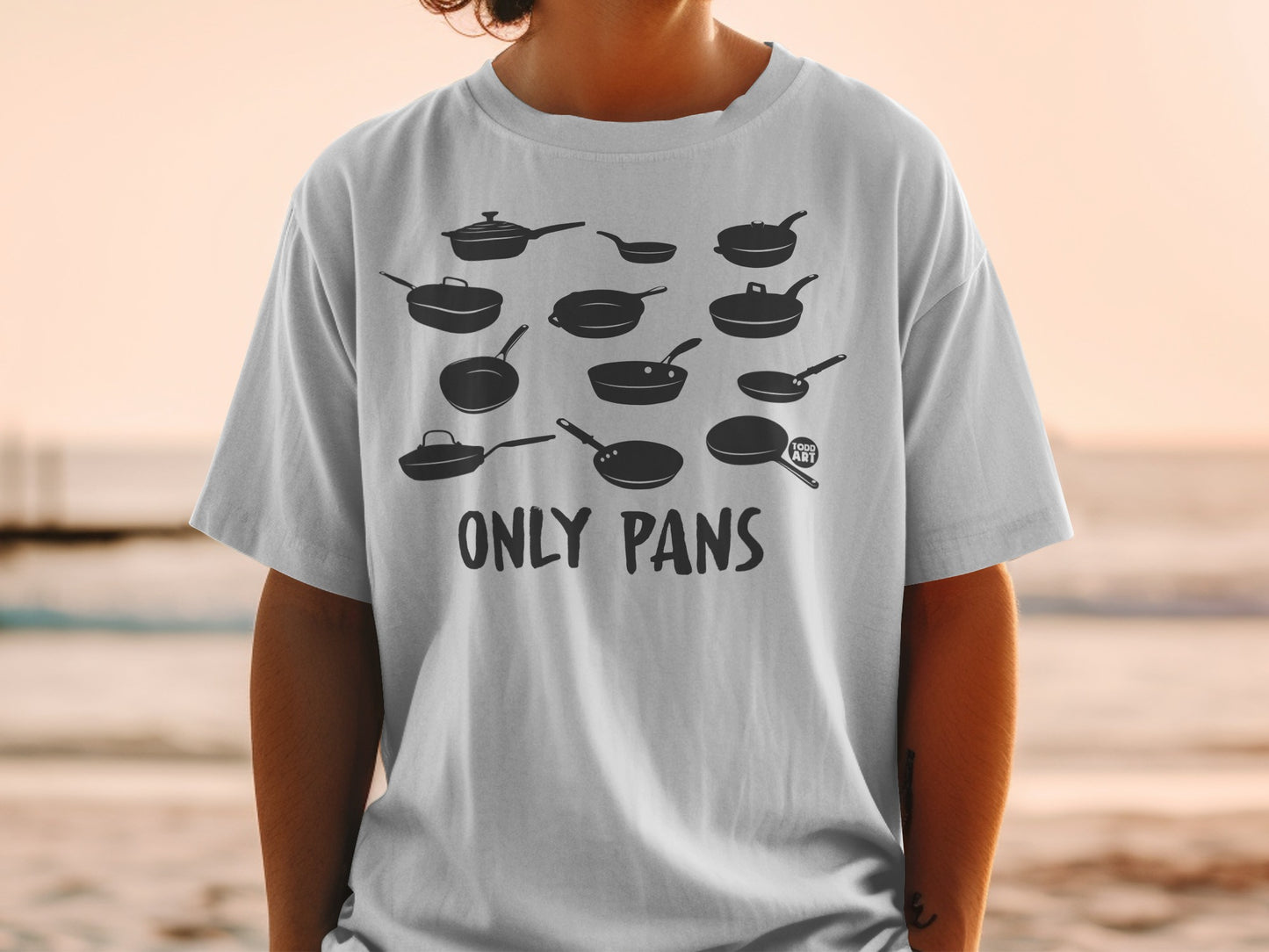 ONLY PANS Cooking Utensil Design Funny Chef Kitchen product type