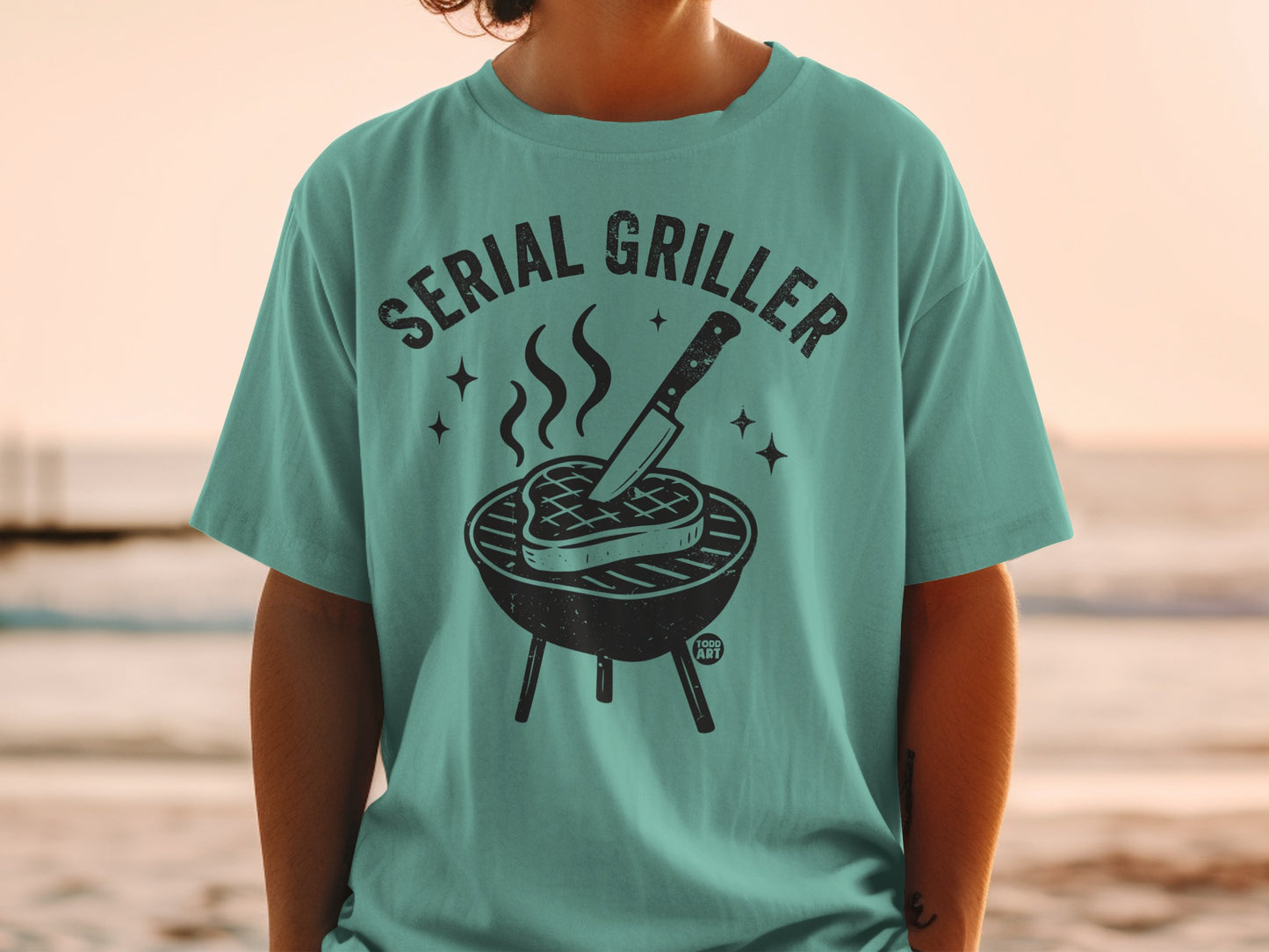 SERIAL GRILLER Grill Steak Knife Smoke Design product type