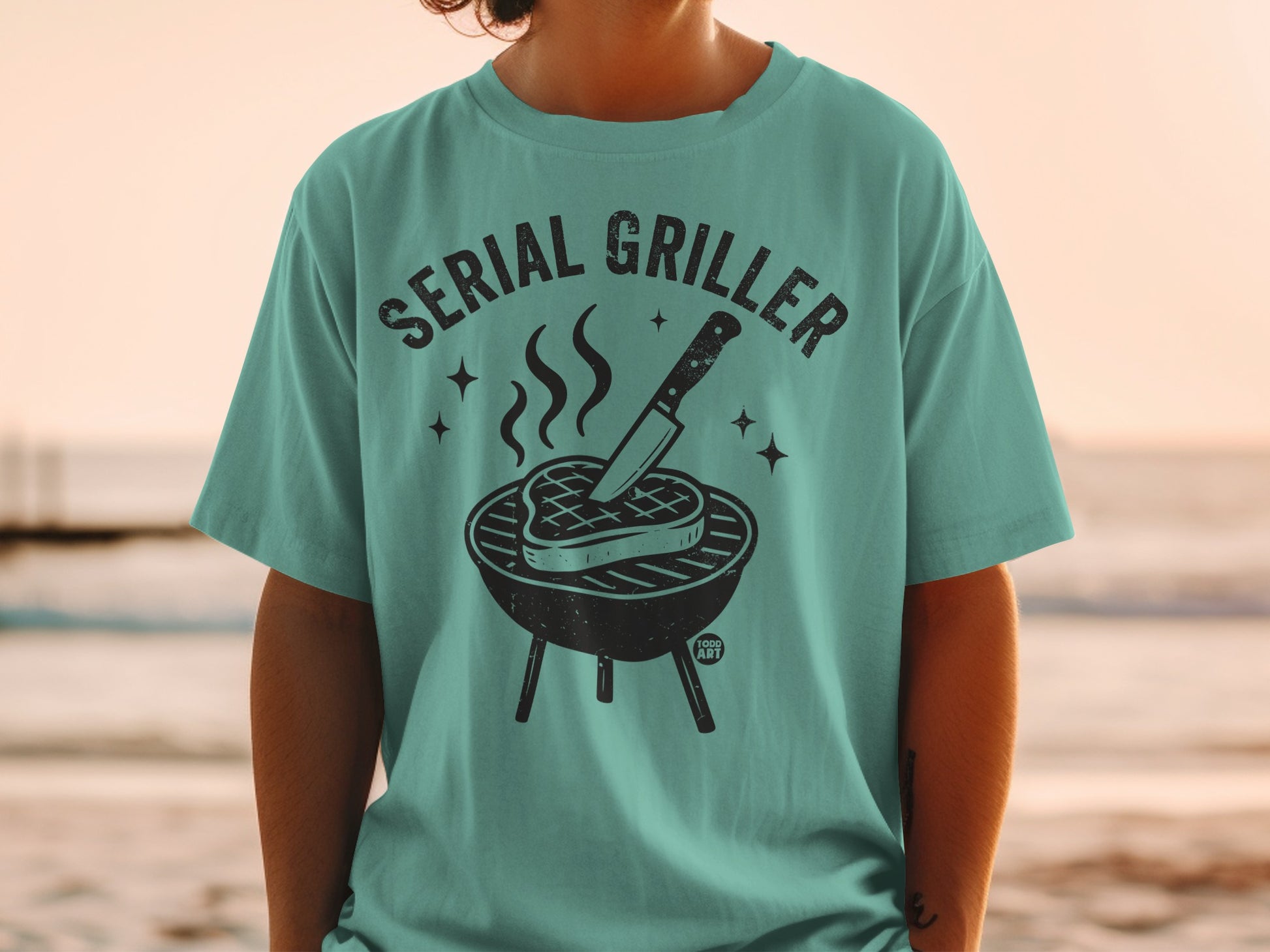 SERIAL GRILLER Grill Steak Knife Smoke Design product type