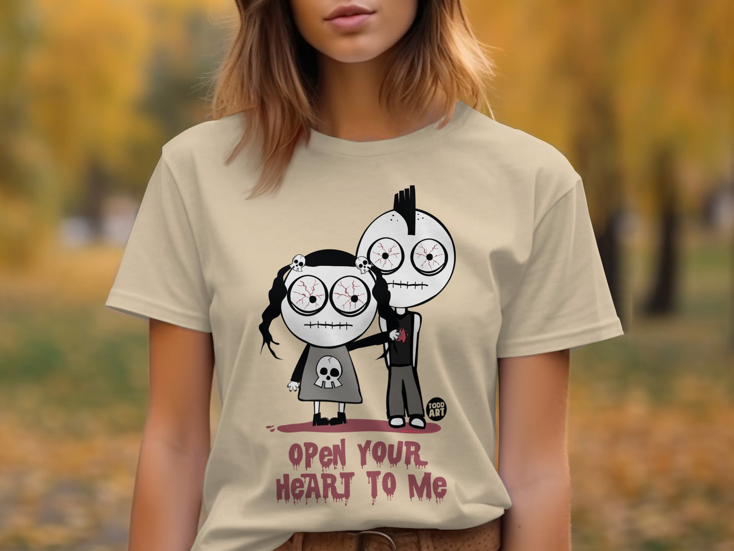 Open Your Heart To Me Graphic T-shirt