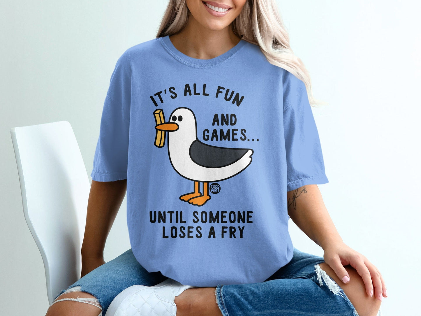 Fun Games Until Someone Loses Fry T-shirt