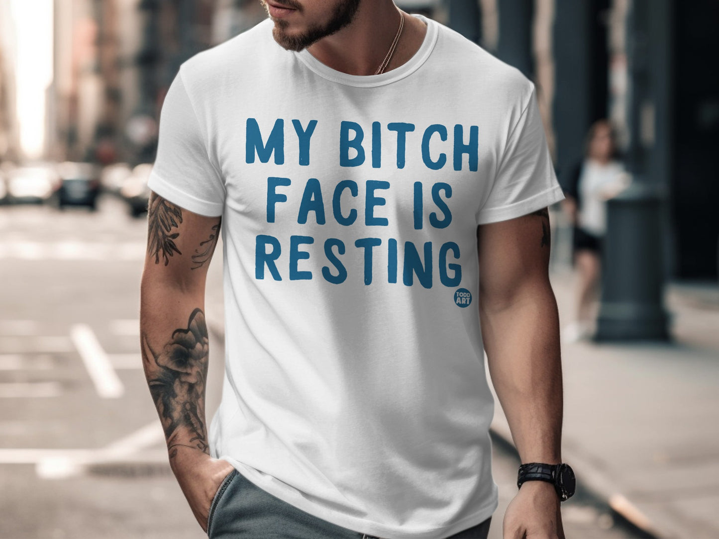 My Bitch Face Is Resting Graphic T-shirt