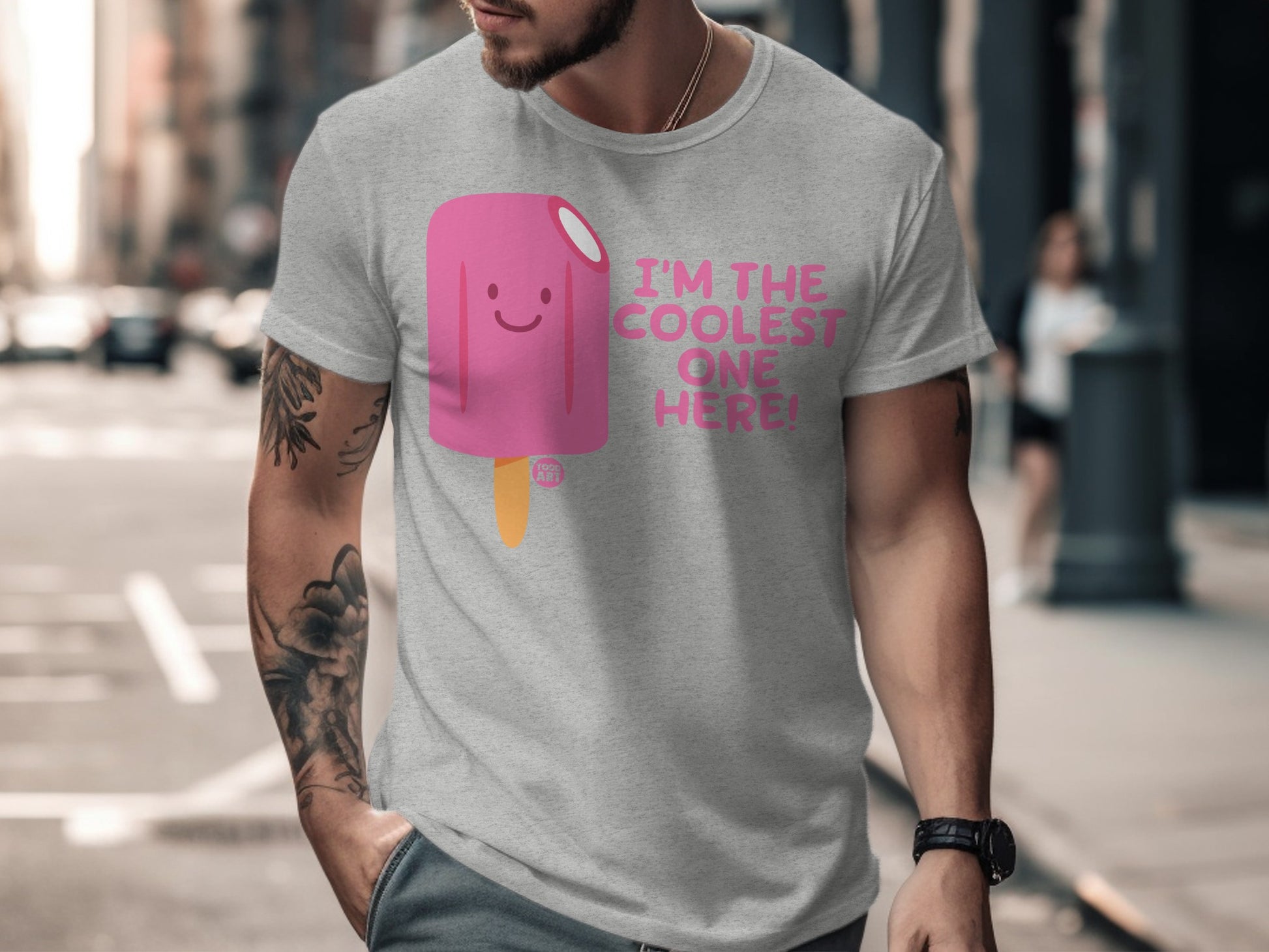 I'm The Coolest One Here Popsicle Graphic Shirt