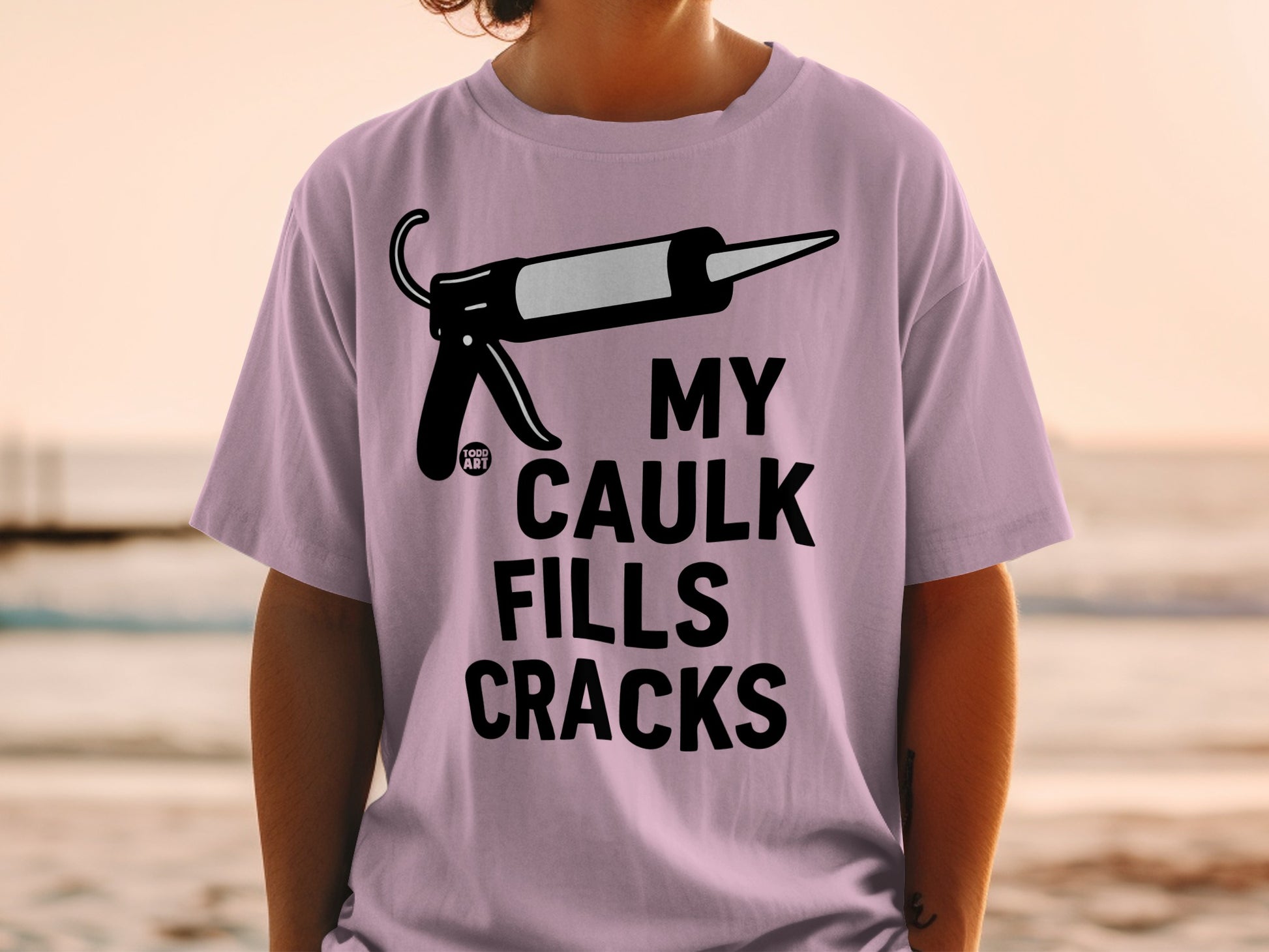 My Caulk Fills Cracks Caulk Gun Light Purple product type