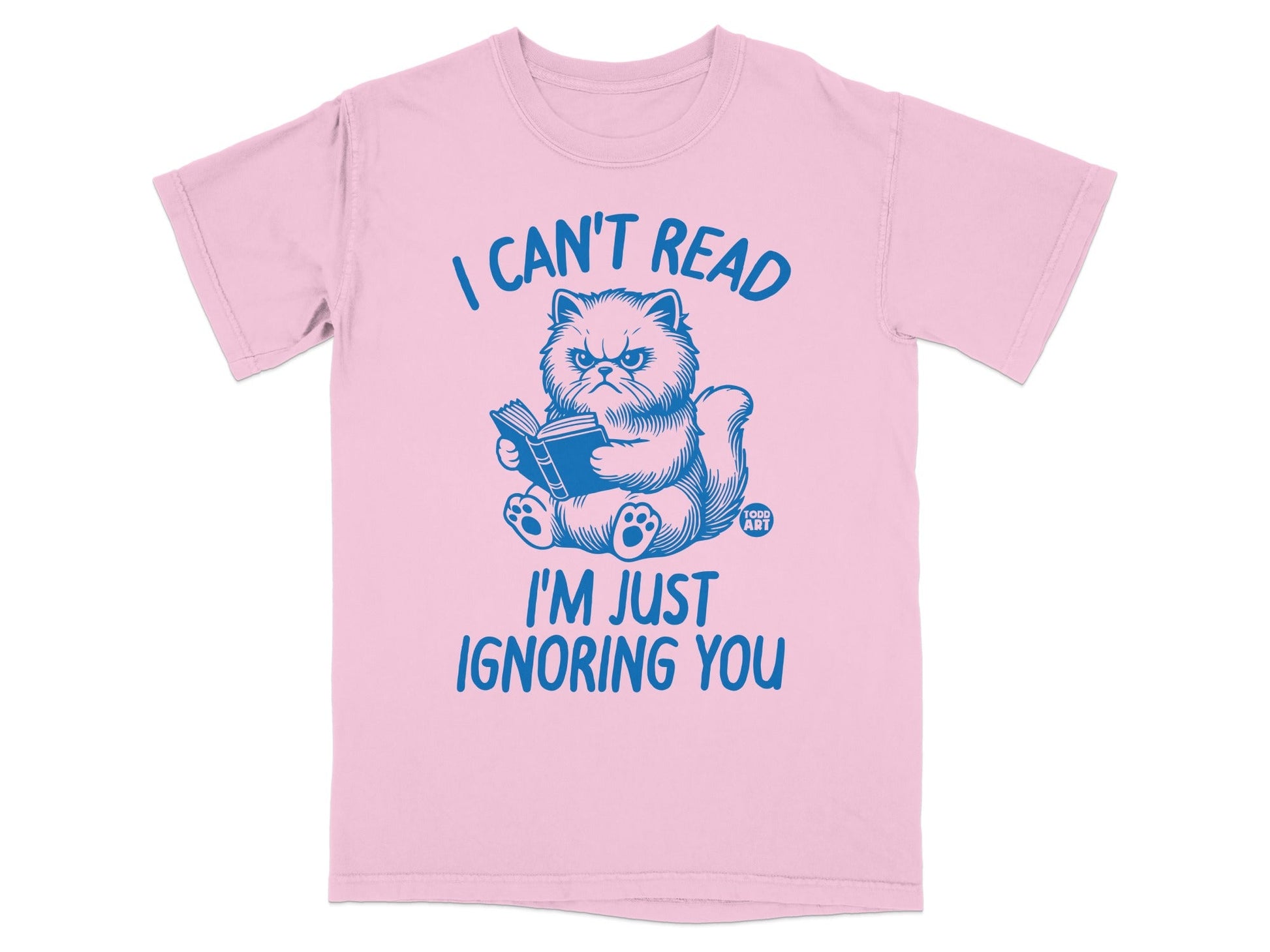 I Can't Read I'm Just Ignoring You Cat Shirt