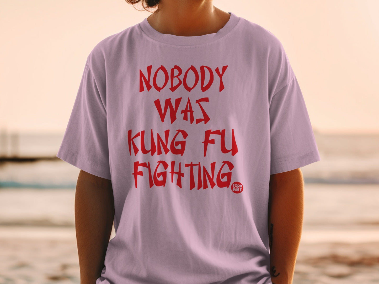 Nobody Was Kung Fu Fighting Graphic T-Shirt