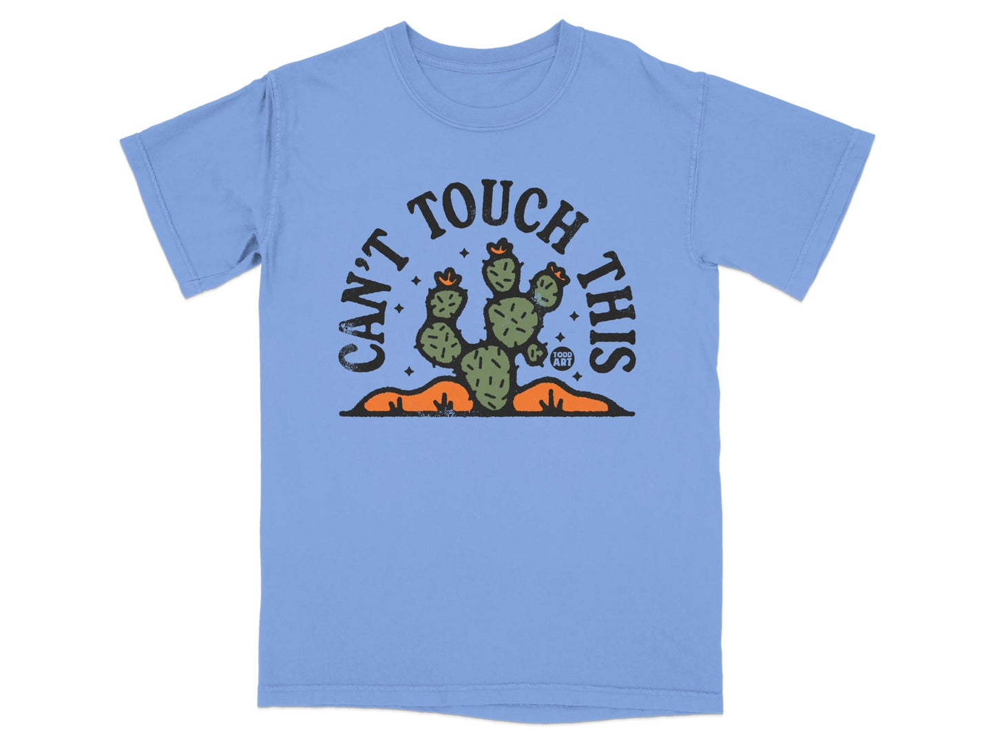 Can't Touch This Funny Cactus Graphic T-Shirt