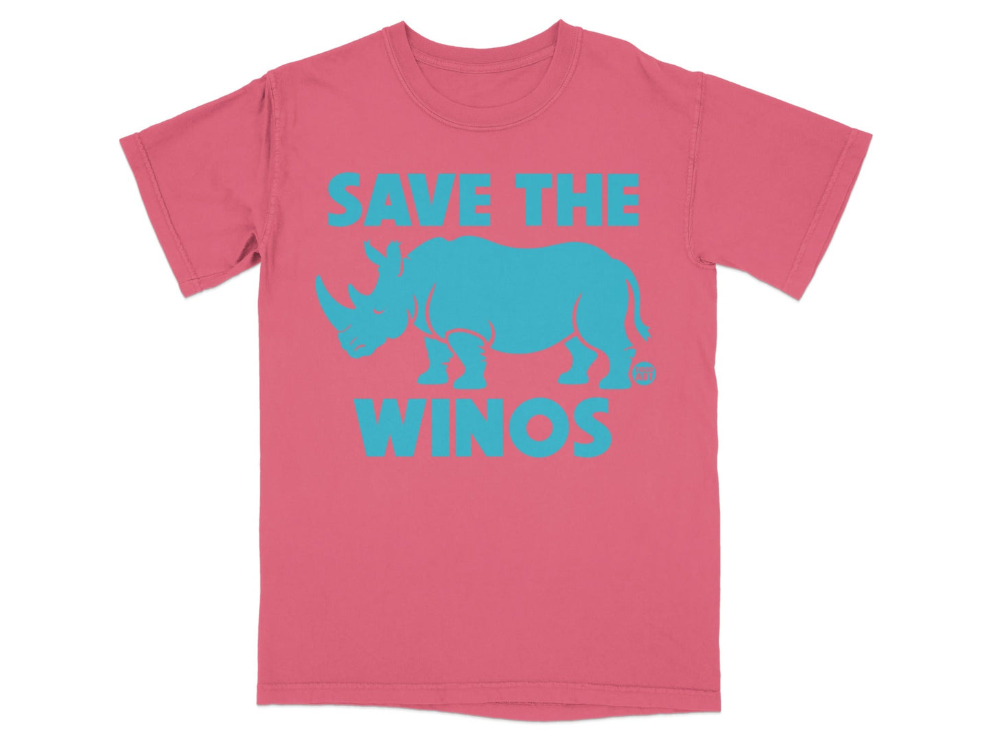 Save the Winos Rhino Shirt Fun Graphic Tee